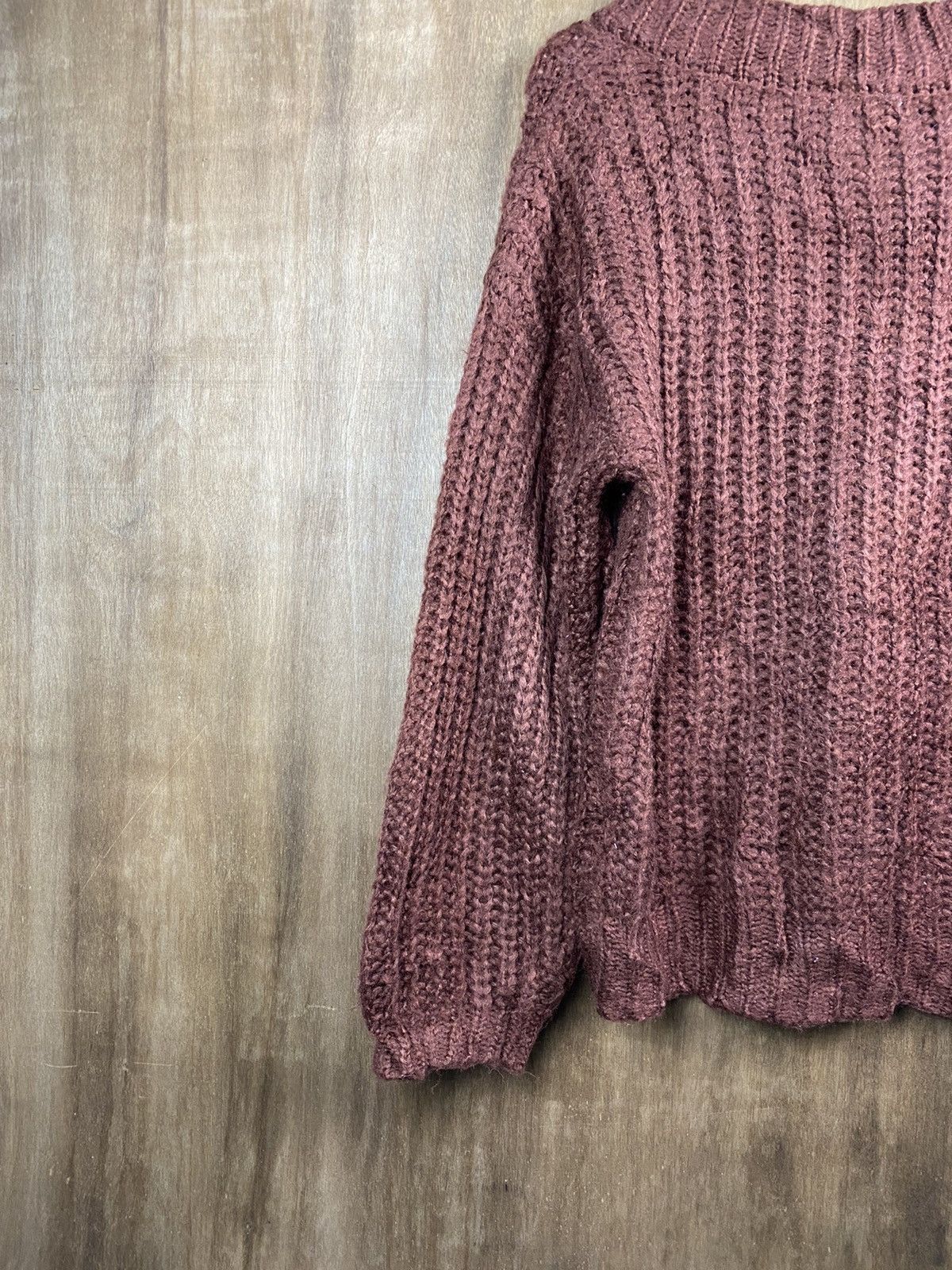 Homespun Knitwear × Japanese Brand Dearful Knitwear mohair shag shaggy japan #Z003 Size US M / EU 48-50 / 2 - 14 Thumbnail
