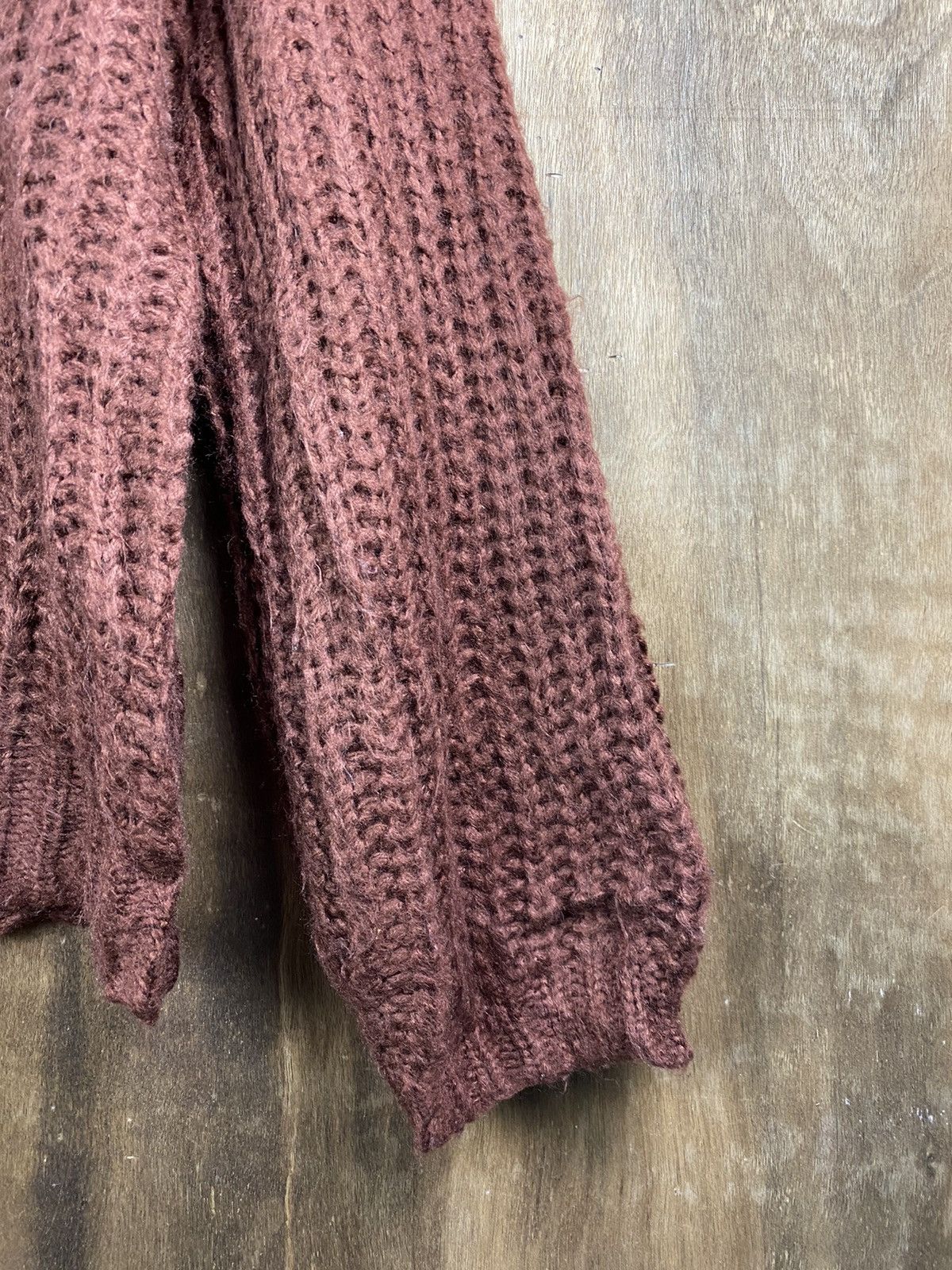 Homespun Knitwear × Japanese Brand Dearful Knitwear mohair shag shaggy japan #Z003 Size US M / EU 48-50 / 2 - 6 Thumbnail