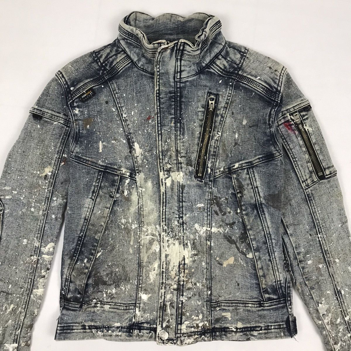Japanese Brand × Vintage Vintage Japanese Brand Denim Painter Jacket Size US M / EU 48-50 / 2 - 4 Thumbnail