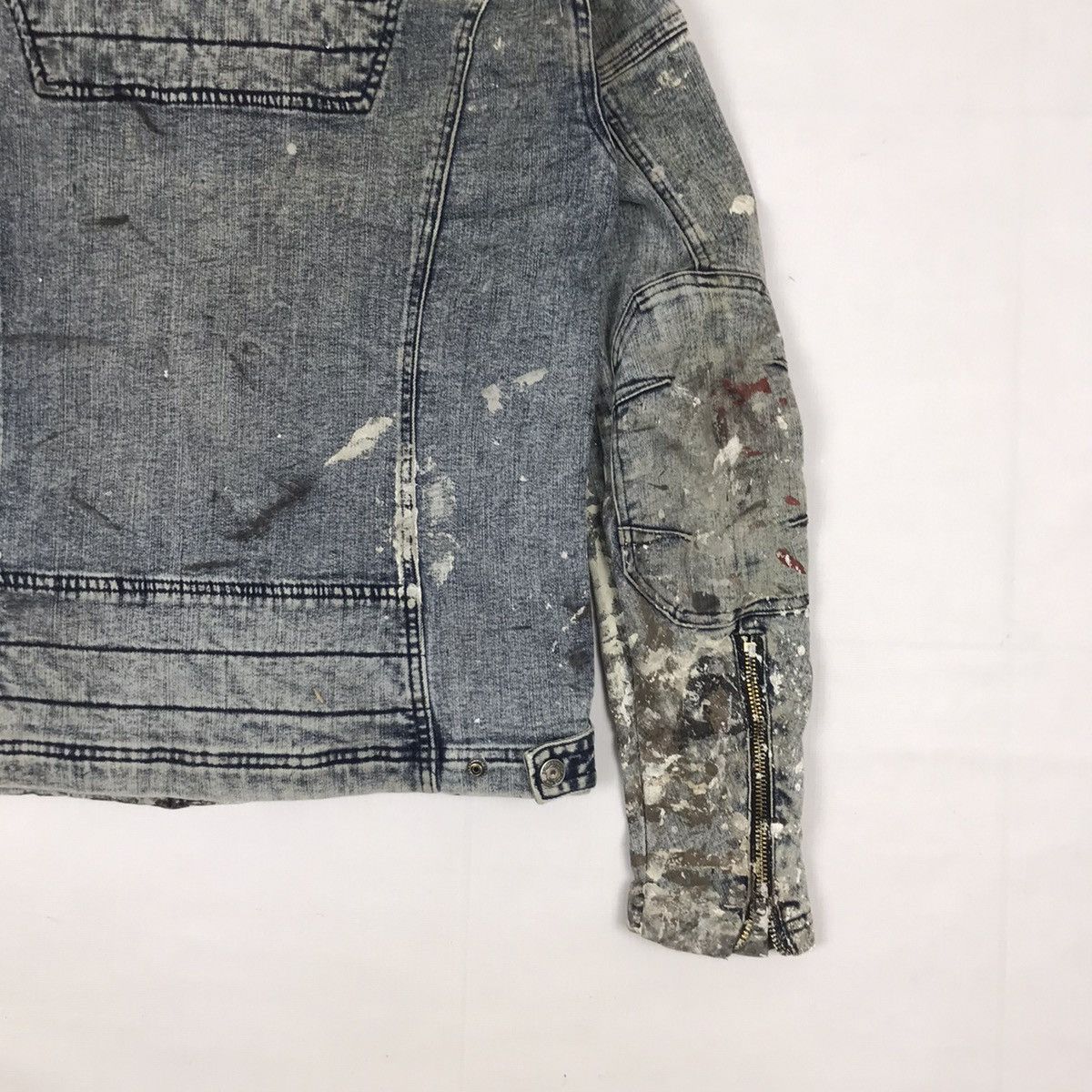 Japanese Brand × Vintage Vintage Japanese Brand Denim Painter Jacket Size US M / EU 48-50 / 2 - 10 Thumbnail
