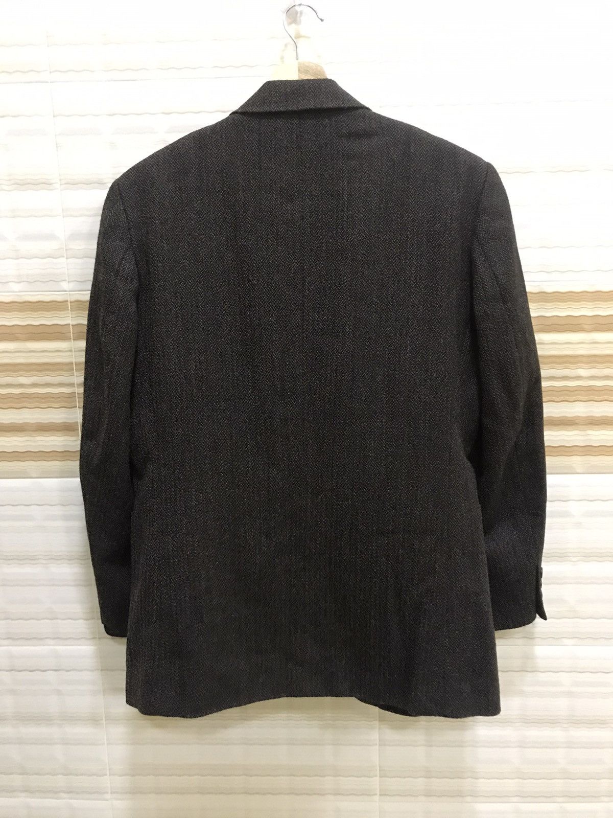 Hiroko Koshino Homme 🔥 Vintage Hiroko Koshino Wool Jacket Made in Japan Size US L / EU 52-54 / 3 - 2 Thumbnail