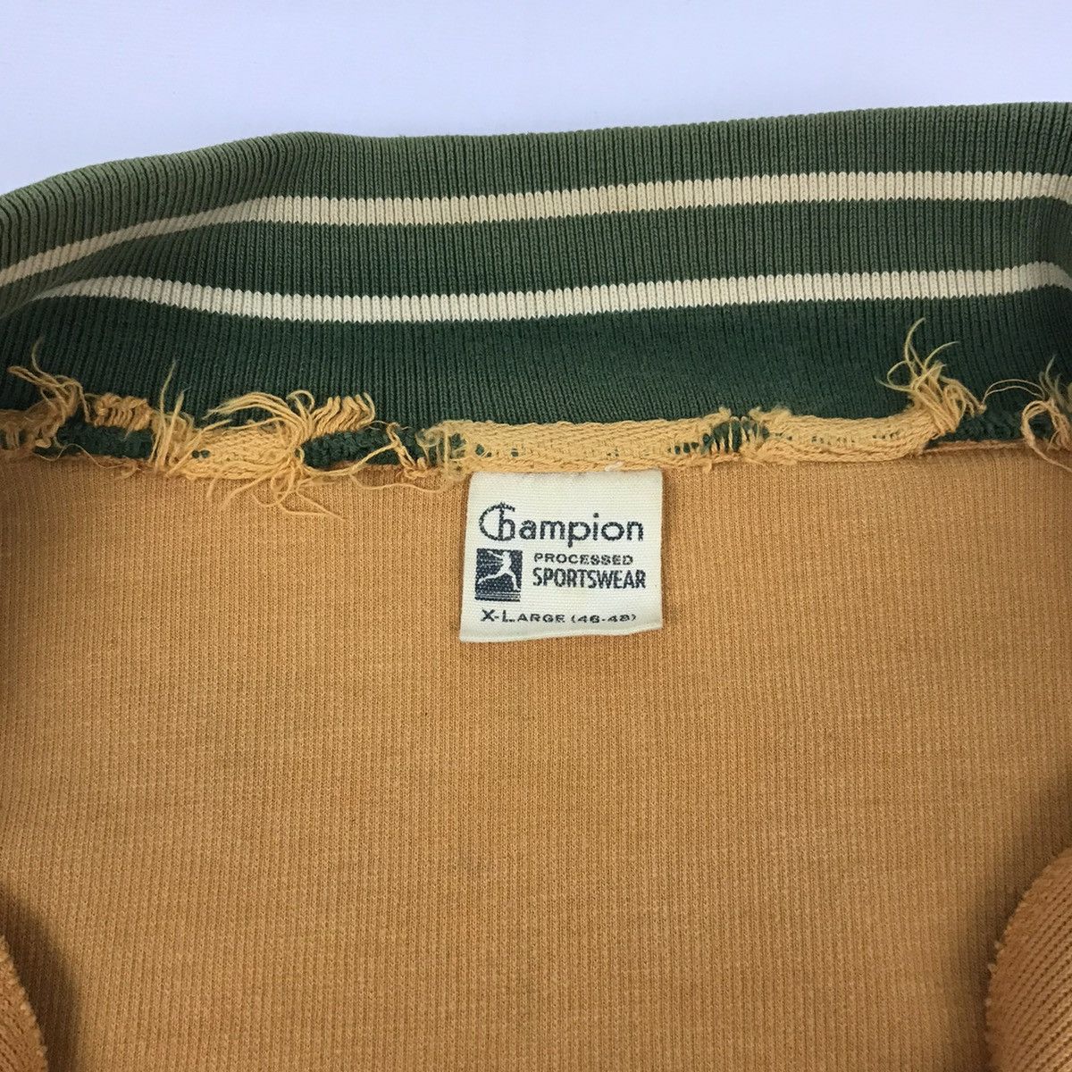 Champion × Vintage Vintage Distressed Champion Zipper Jacket Size US XL / EU 56 / 4 - 10 Thumbnail