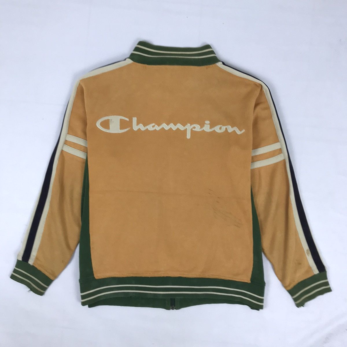 Champion × Vintage Vintage Distressed Champion Zipper Jacket Size US XL / EU 56 / 4 - 7 Thumbnail