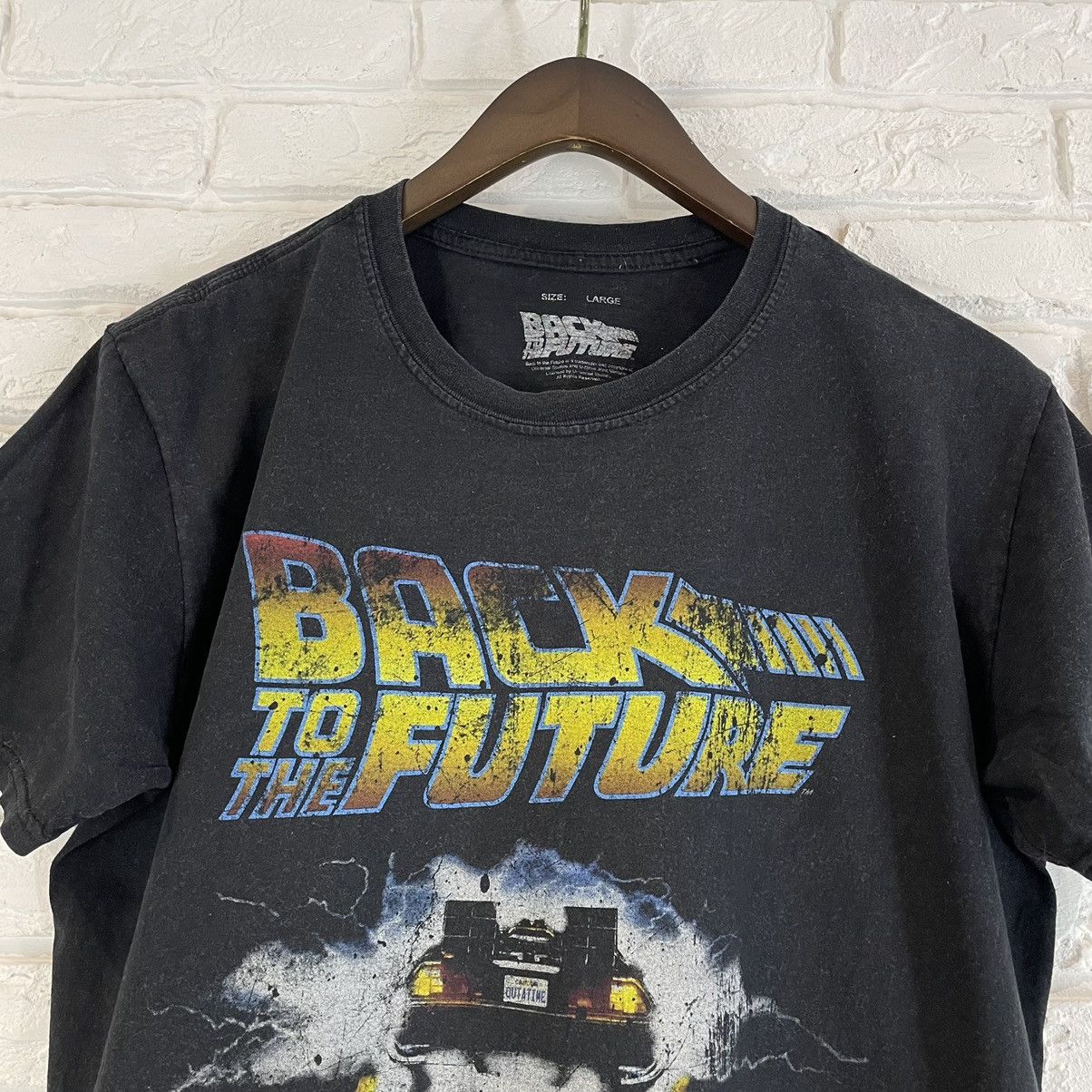 Vintage Vintage Back to the Future Movie Tee Size US M / EU 48-50 / 2 - 2 Thumbnail