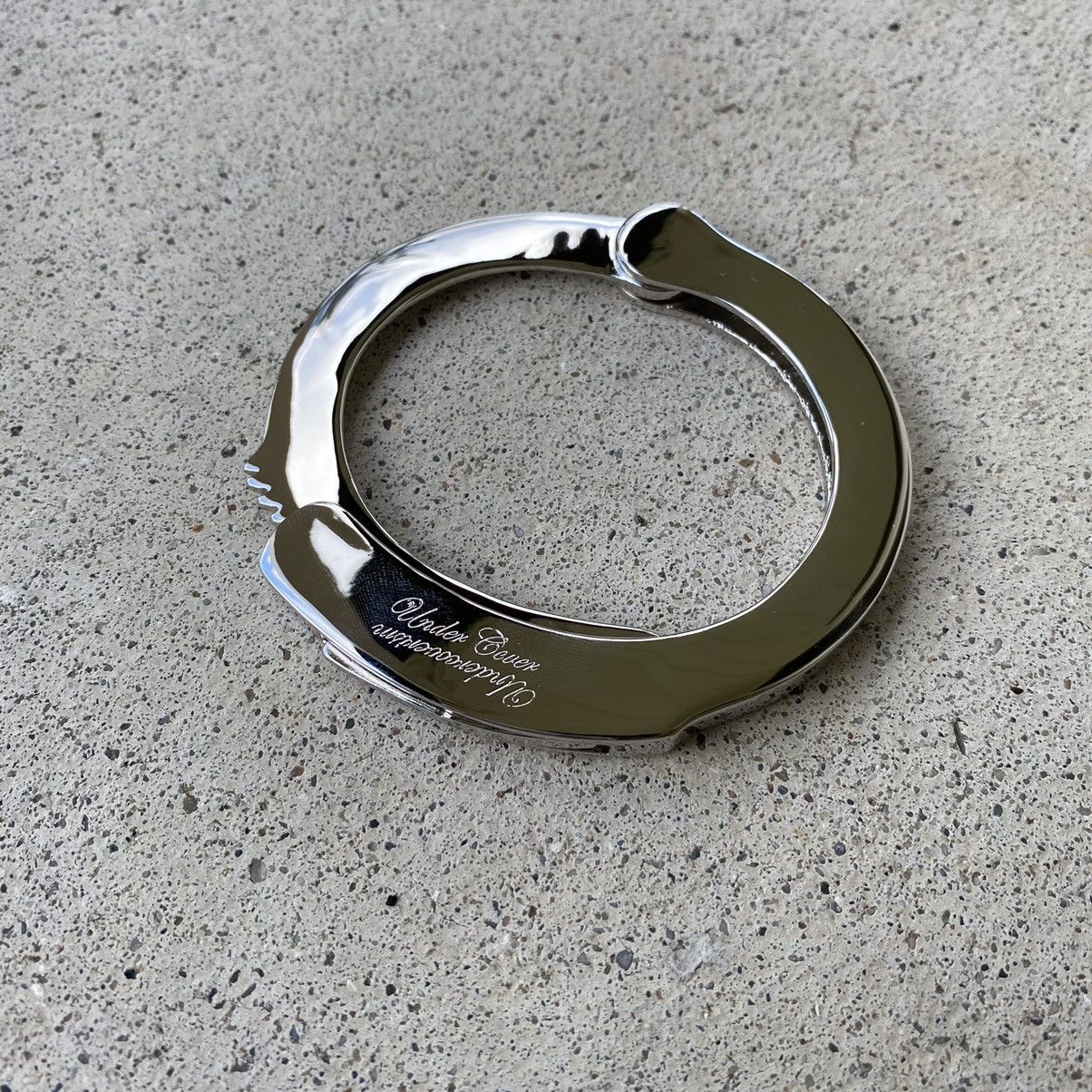 Undercover Handcuff Bangle Bracelet .925 Silver | Grailed