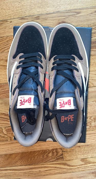 bapesta travis scott