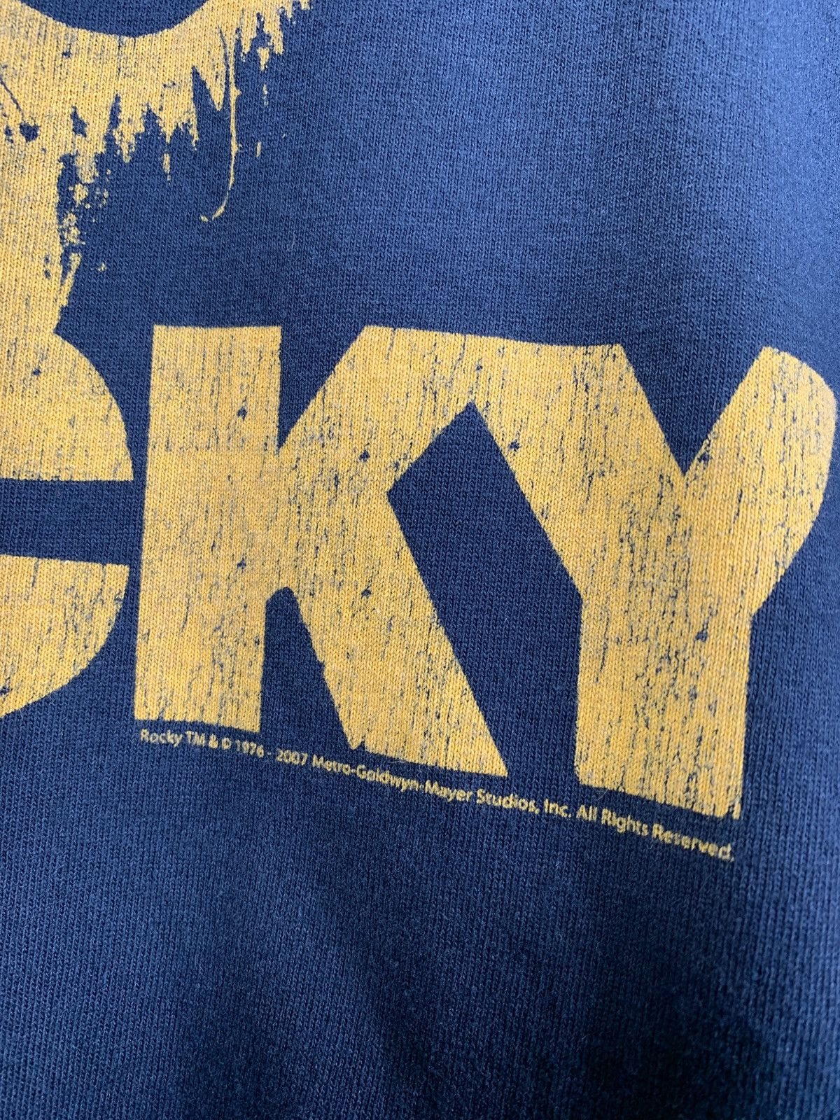 Vintage Vintage Rocky Balboa Promo Movie T-Shirt Size US L / EU 52-54 / 3 - 8 Thumbnail