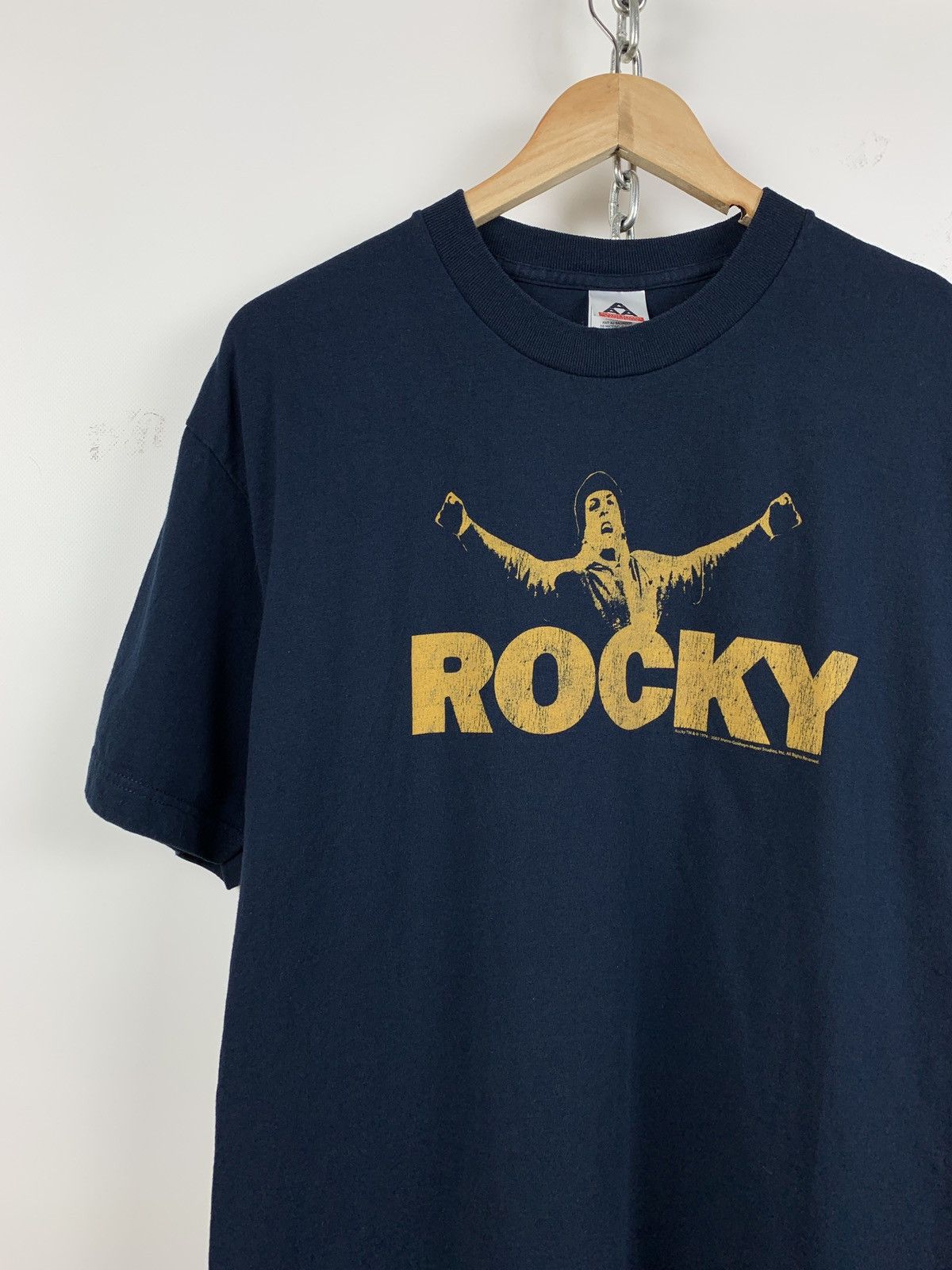 Vintage Vintage Rocky Balboa Promo Movie T-Shirt Size US L / EU 52-54 / 3 - 3 Thumbnail