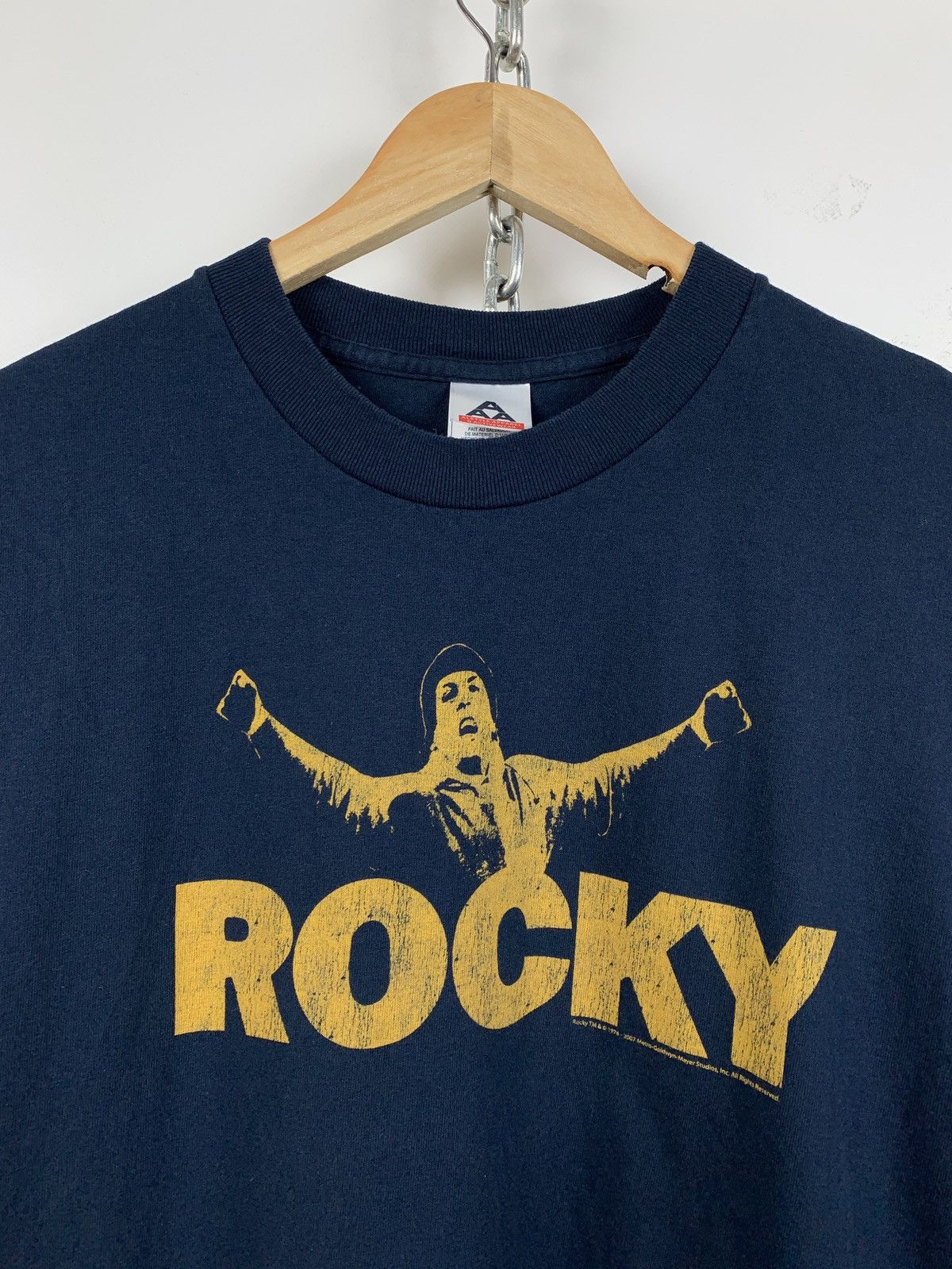Vintage Vintage Rocky Balboa Promo Movie T-Shirt Size US L / EU 52-54 / 3 - 5 Thumbnail