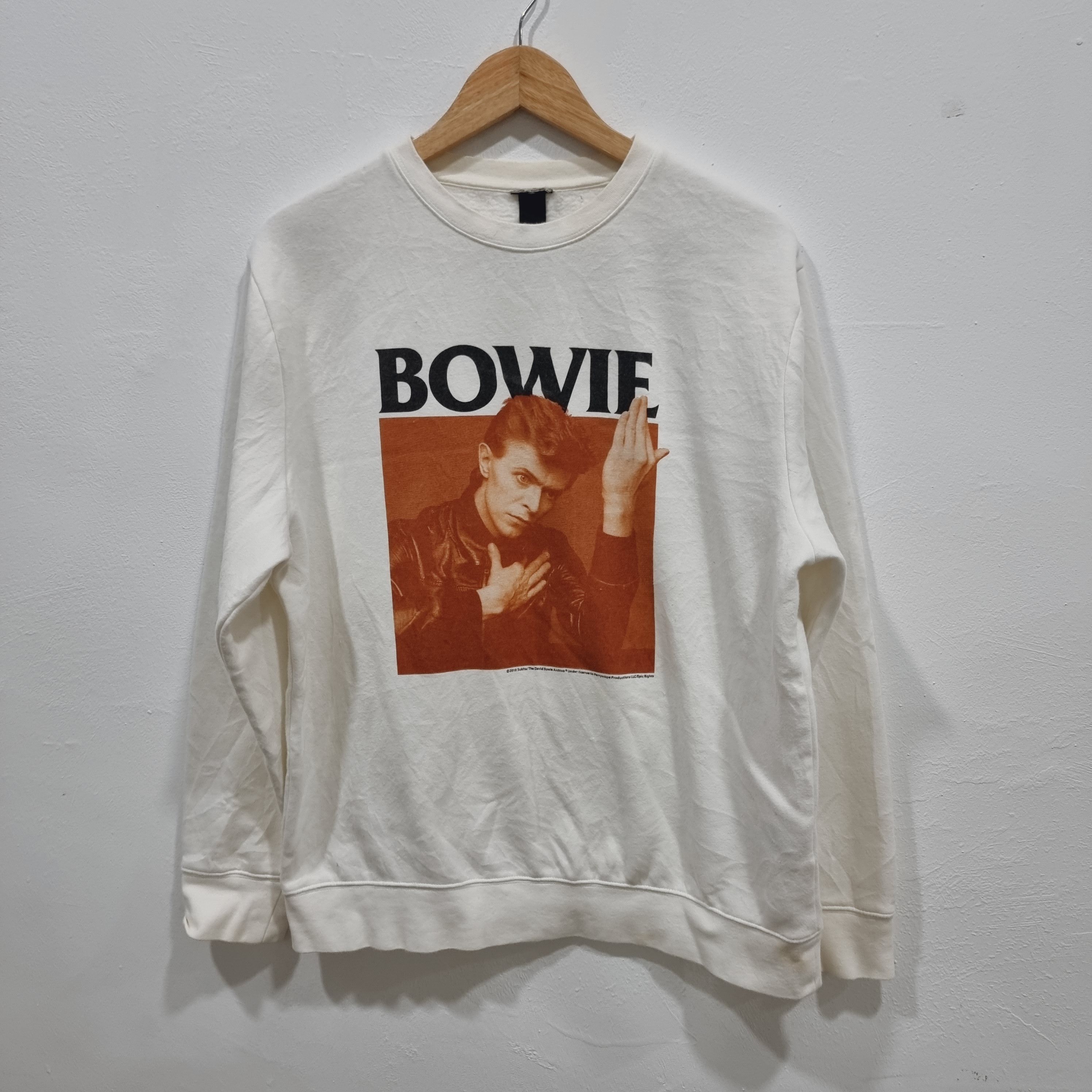 David bowie sweatshirt