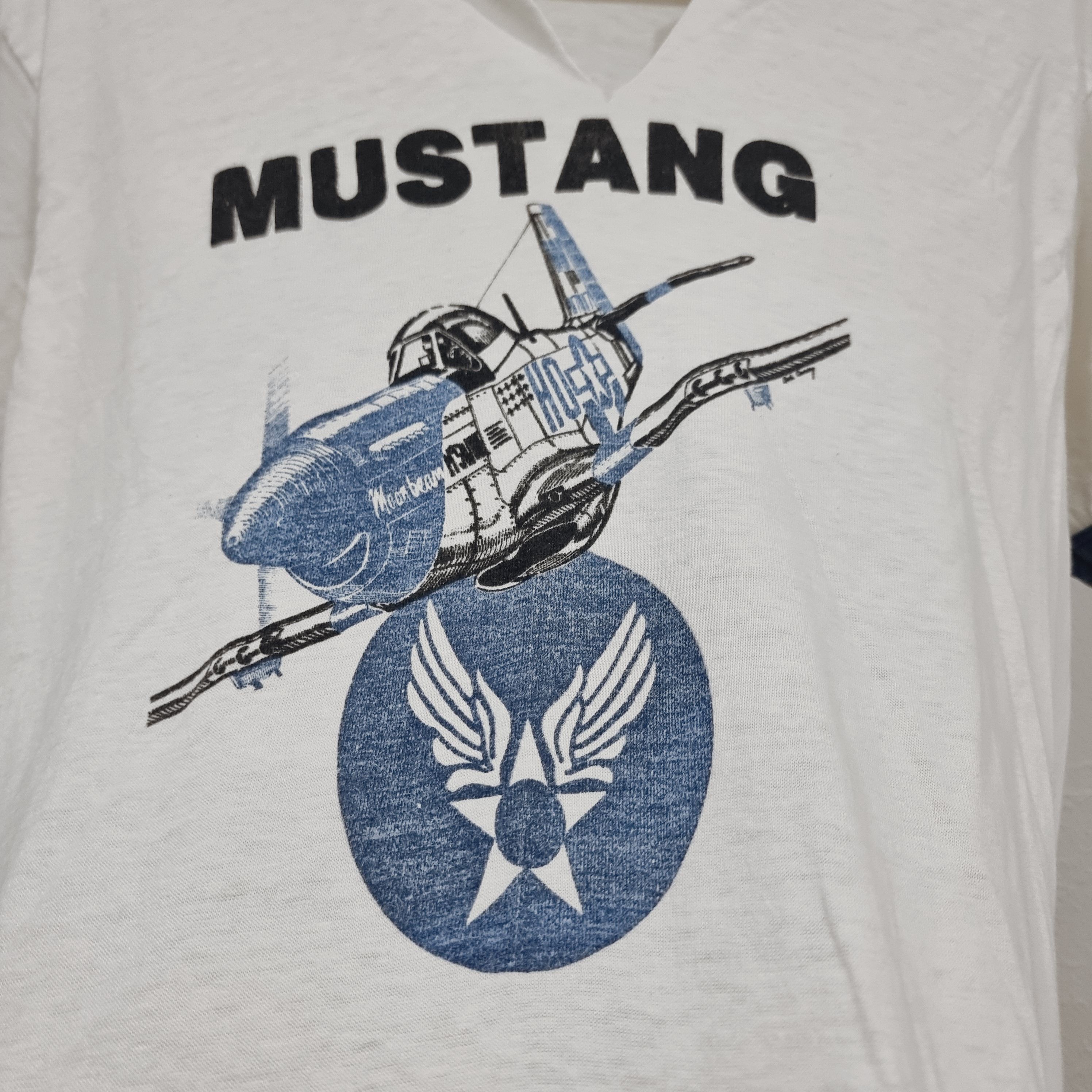 Mustang × Vintage Vintage ringer cut off Size US M / EU 48-50 / 2 - 3 Thumbnail
