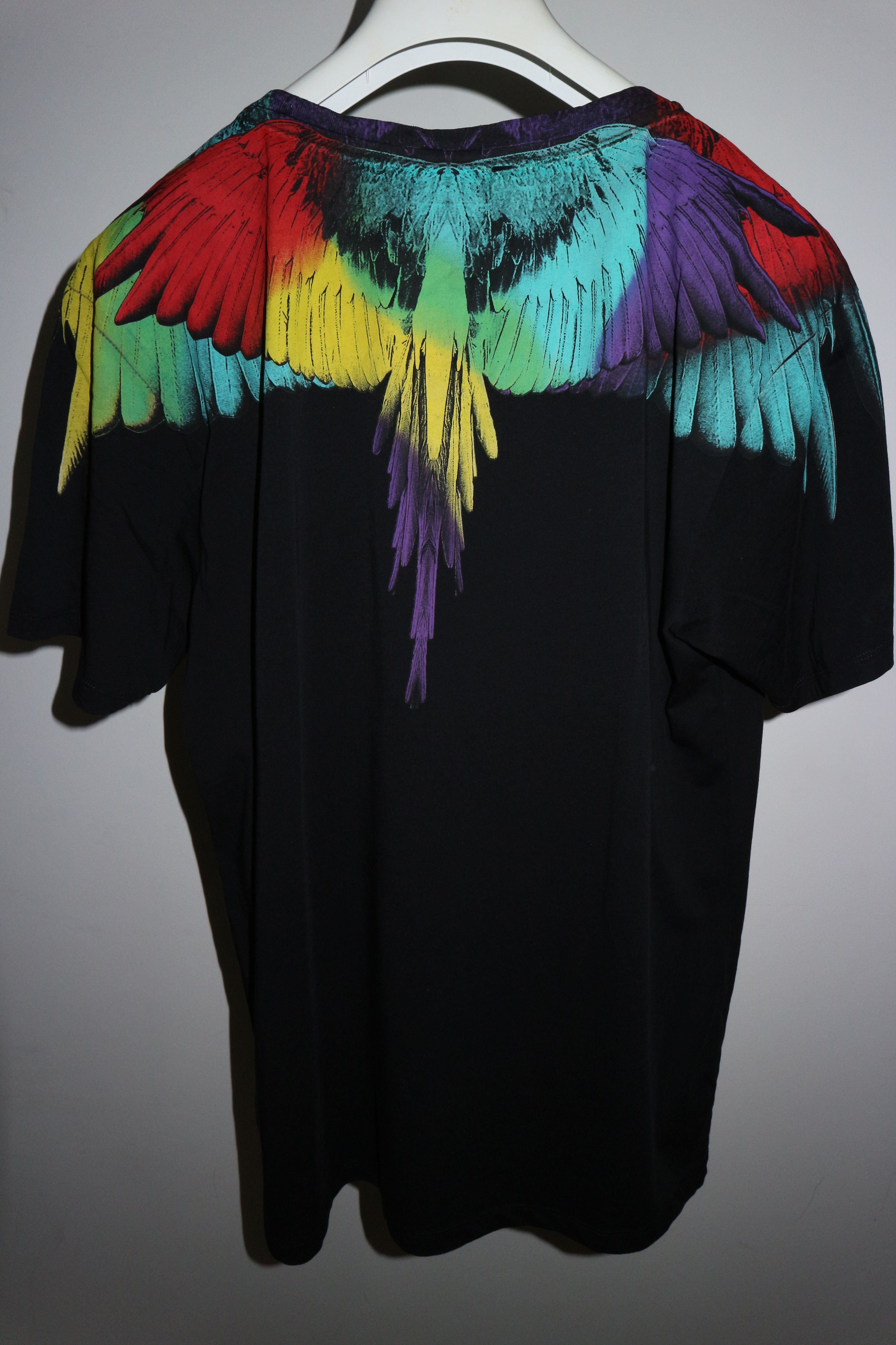 Marcelo Burlon Alas print tshirt Size US XXL / EU 58 / 5 - 6 Thumbnail