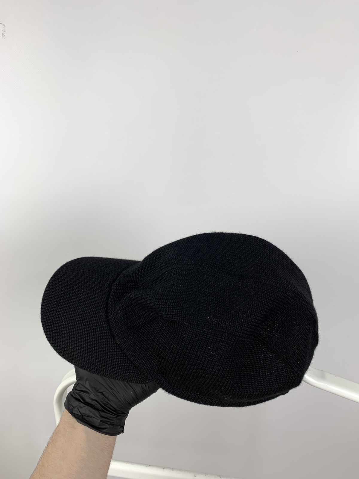 Dolce & Gabbana Vintage Dolce&Gabbana Wool Knit Black Cap Size ONE SIZE - 9 Thumbnail