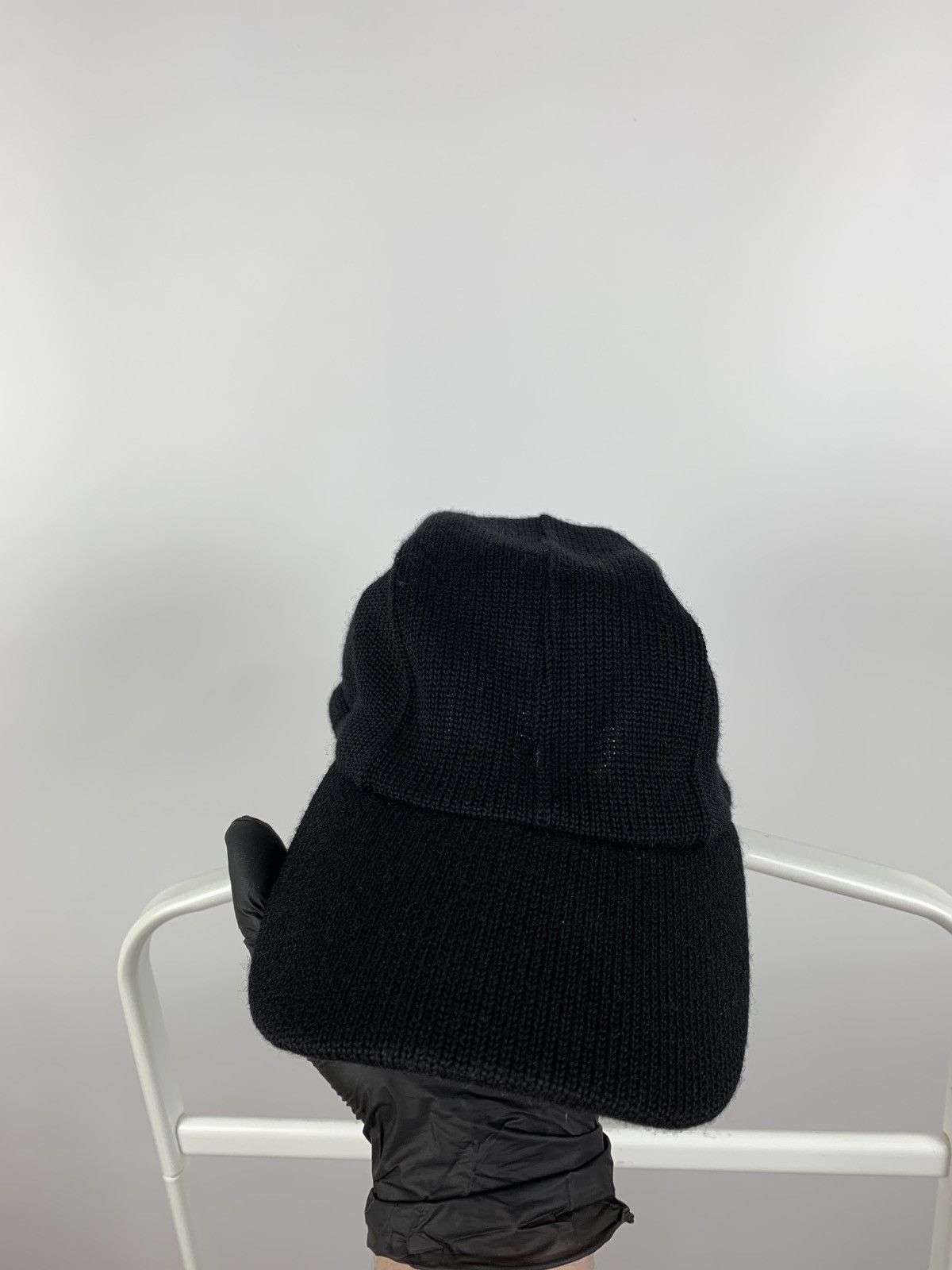Dolce & Gabbana Vintage Dolce&Gabbana Wool Knit Black Cap Size ONE SIZE - 6 Thumbnail