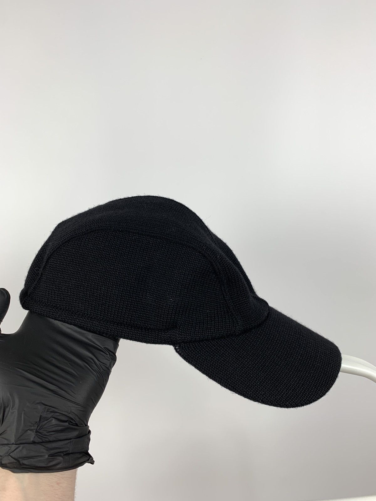 Dolce & Gabbana Vintage Dolce&Gabbana Wool Knit Black Cap Size ONE SIZE - 7 Thumbnail