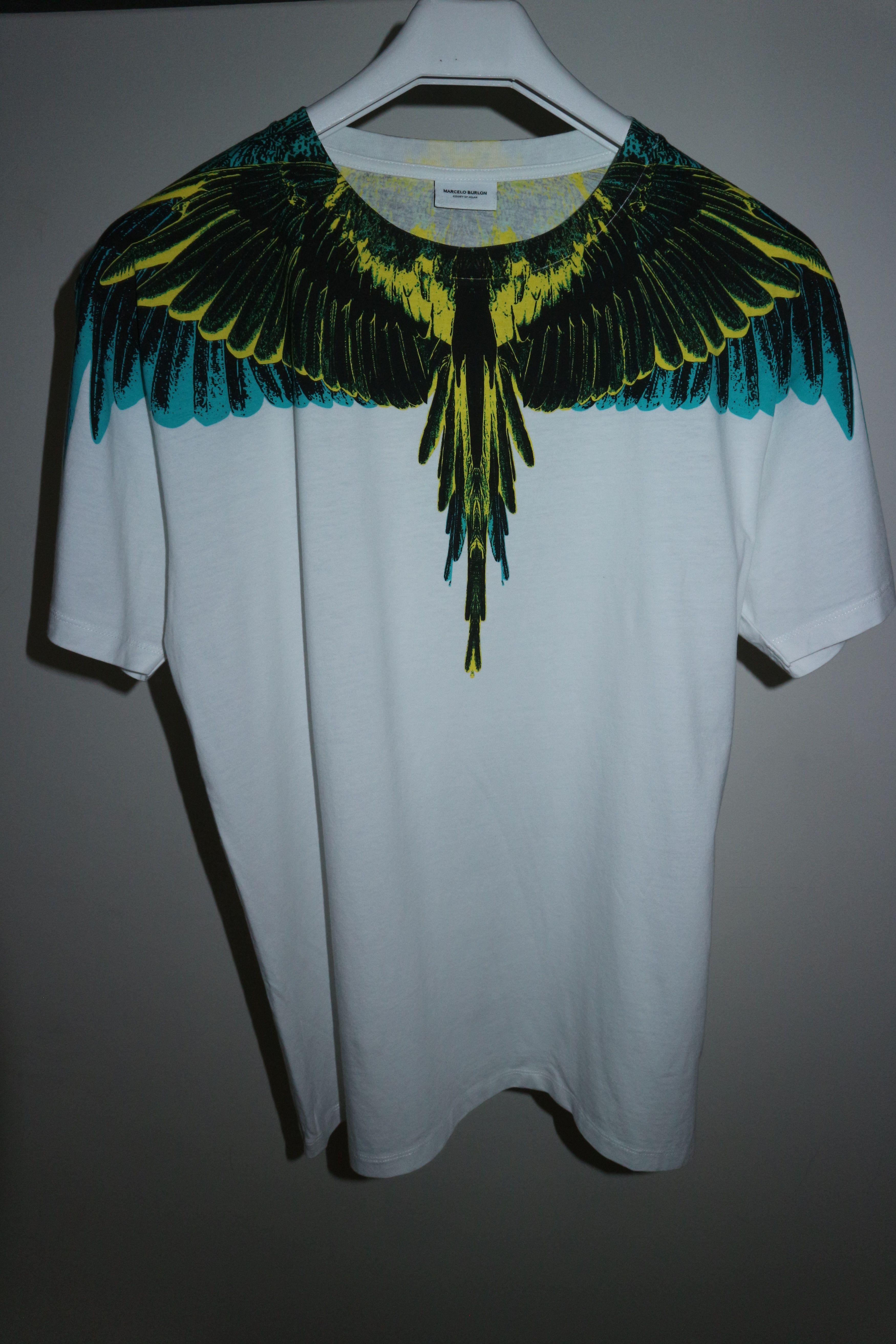 Marcelo Burlon *BRAND NEW* Alas print classic t-shirt Size US M / EU 48-50 / 2 - 1 Thumbnail