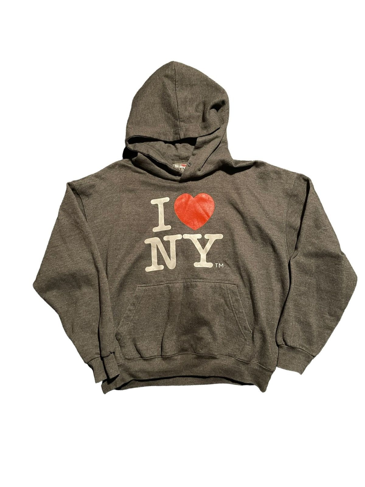 I Love NY I ❤️NY (classic logo) 00s pullover Hoodie Size US XL / EU 56 / 4 - 1 Thumbnail