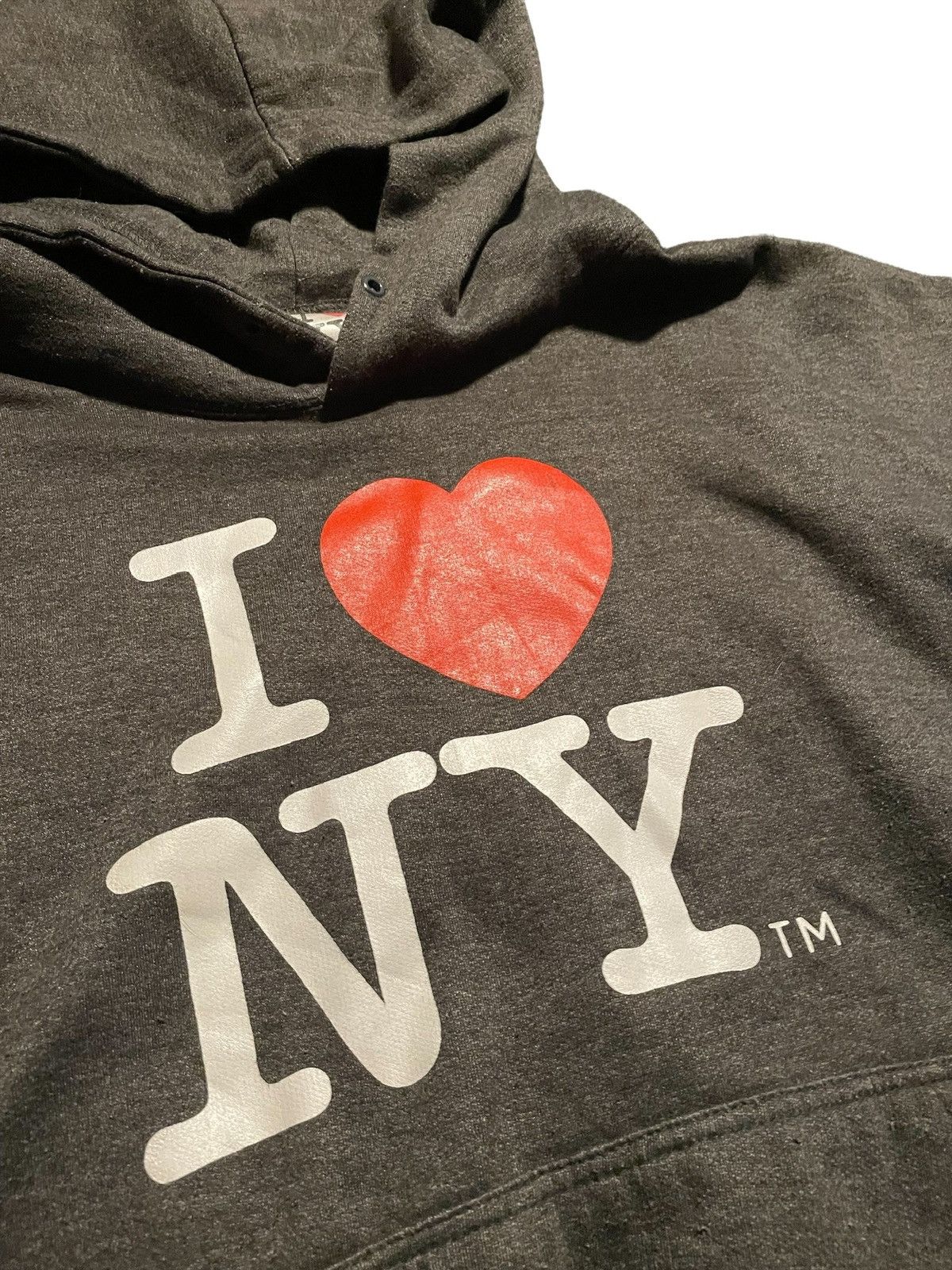 I Love NY I ❤️NY (classic logo) 00s pullover Hoodie Size US XL / EU 56 / 4 - 2 Thumbnail