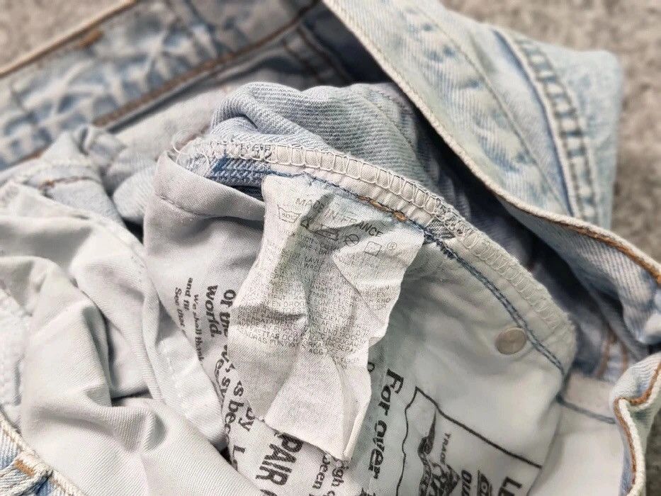 Levi's Vintage levis 518 Jeans USA Perfect Blue Washed Faded Denim Size US 32 / EU 48 - 19 Thumbnail