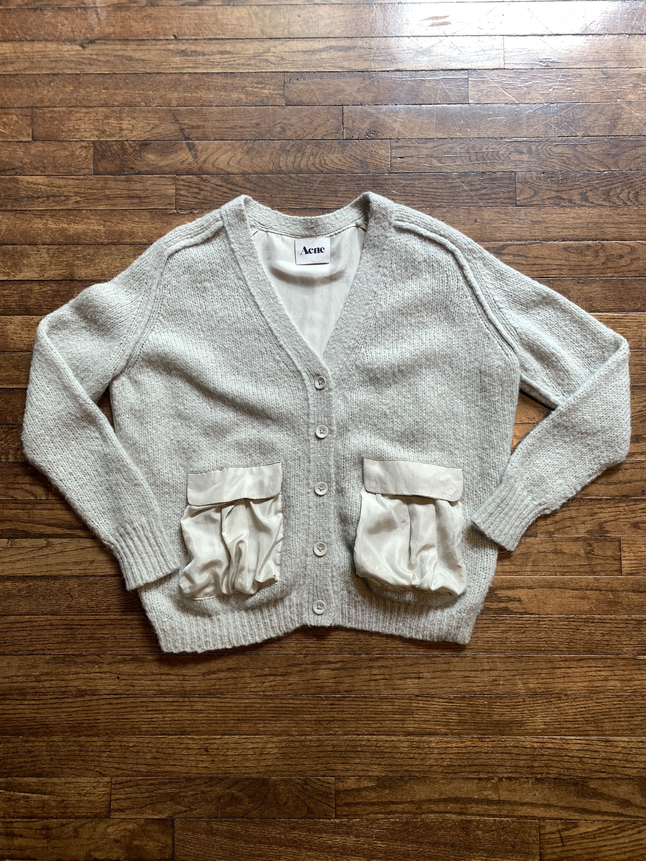 Acne Studios × Sik Silk Acne Studios AW10 Beryl Patch Mohair Wool ...