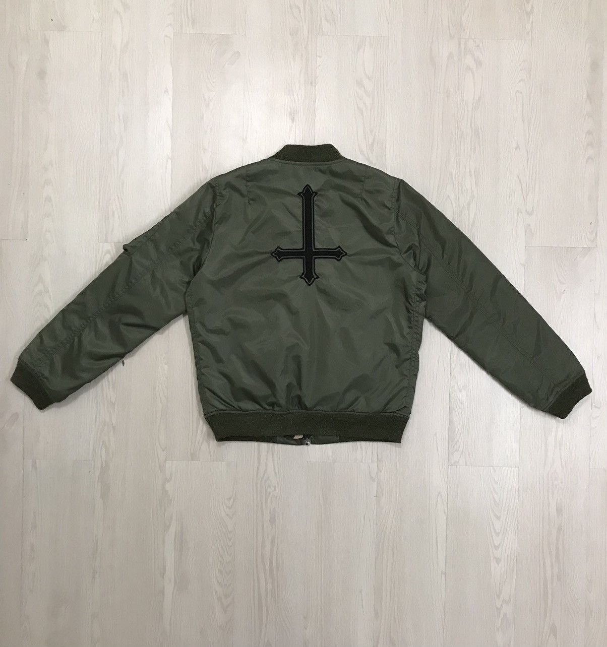 Japanese Brand × Seditionaries × Vintage 💥RARE💥 Vintage Punk Bomber Jacket Camo Reversible Jacket Size US M / EU 48-50 / 2 - 7 Thumbnail