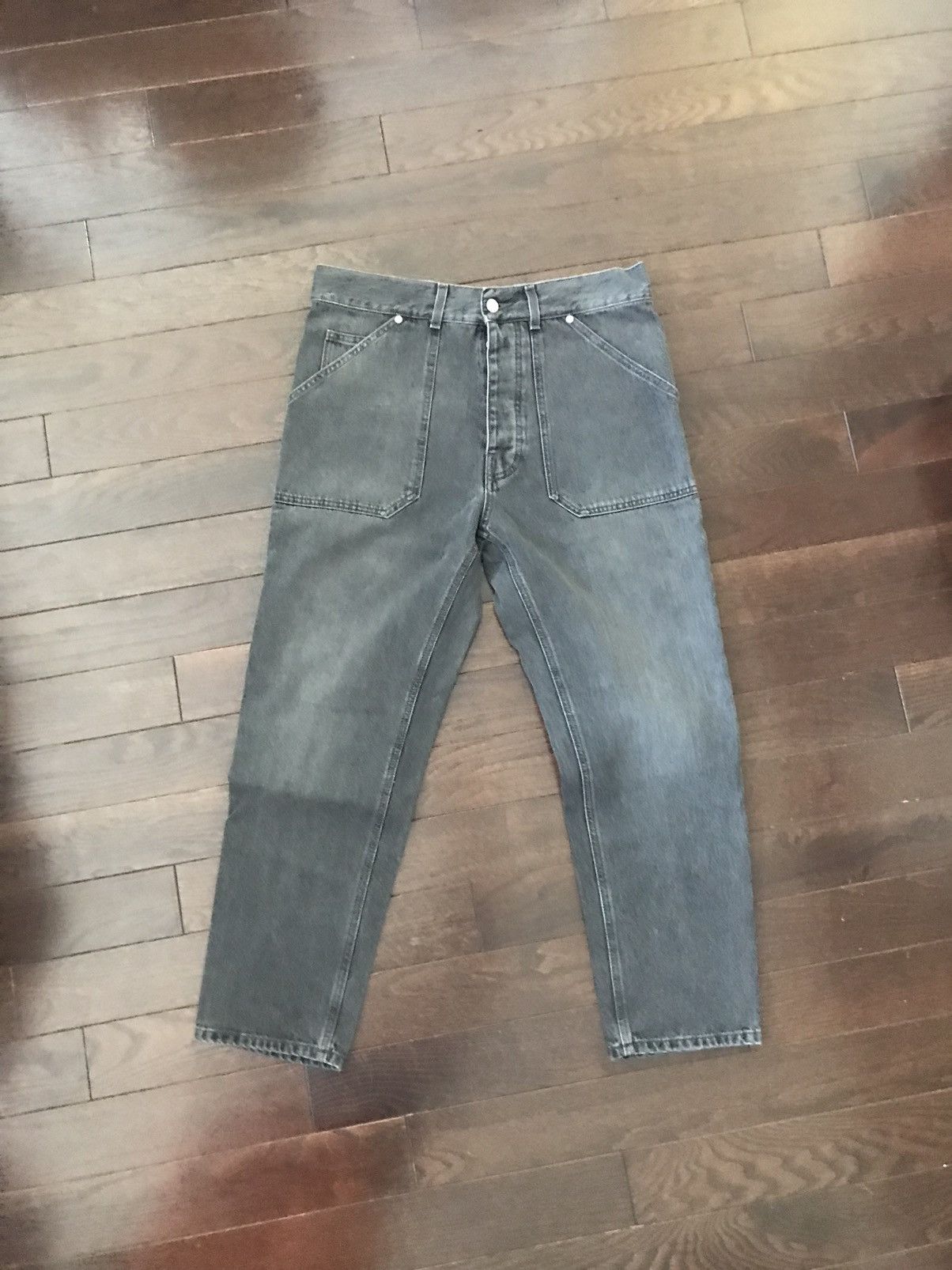 image of Nanushka Carpenter Jeans in Grey, Men's (Size 32)