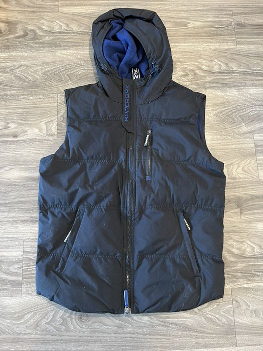 Superdry Superdry Original Windhiker Japan Puffer Vest Size Medium ...