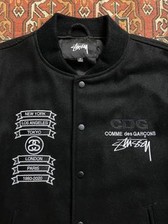 Stussy X Comme Des Garcons Jacket | Grailed