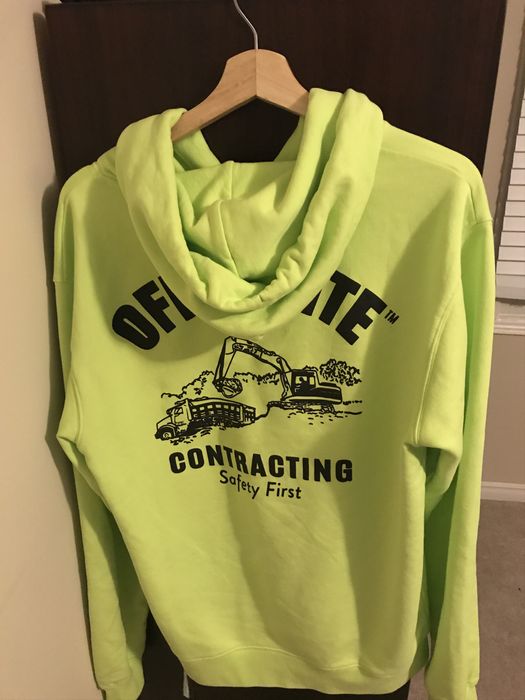 Off white cheap contracting hoodie