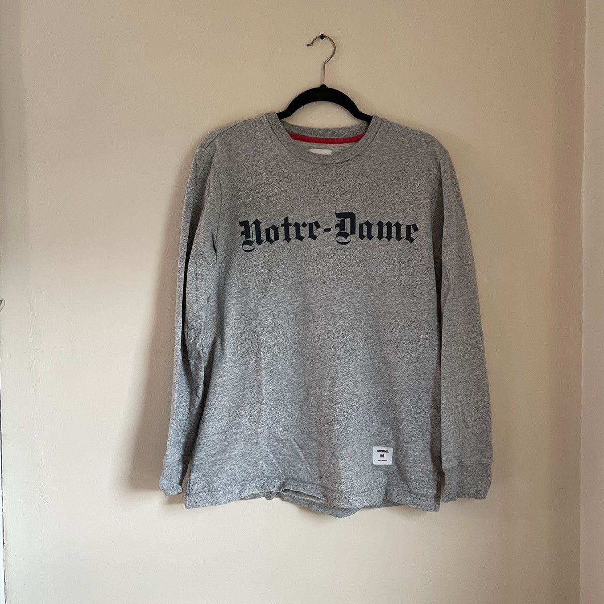 Supreme Supreme Notre Dame L S T Shirt Grailed