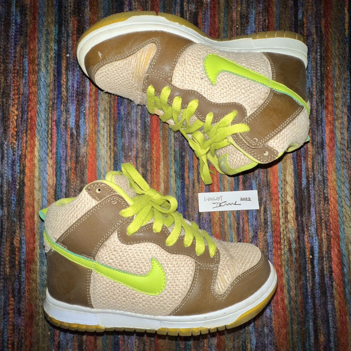 nike dunk shrek