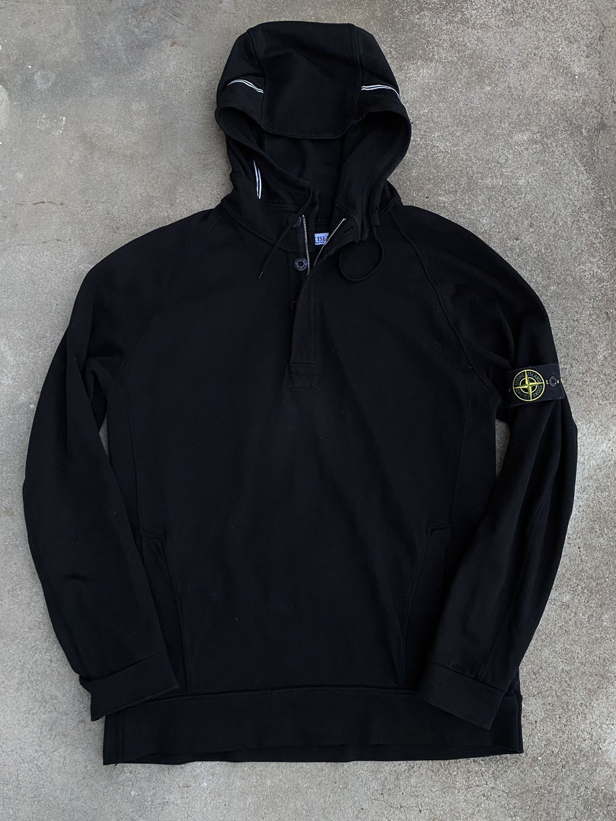 Stone Island Stone Island Black Hoodie Size US L / EU 52-54 / 3 - 1 Thumbnail