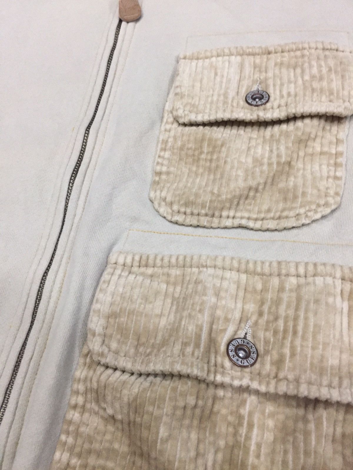 Guess Vintage Colar Guess jean Corduroy pocket jacket Size US M / EU 48-50 / 2 - 4 Thumbnail