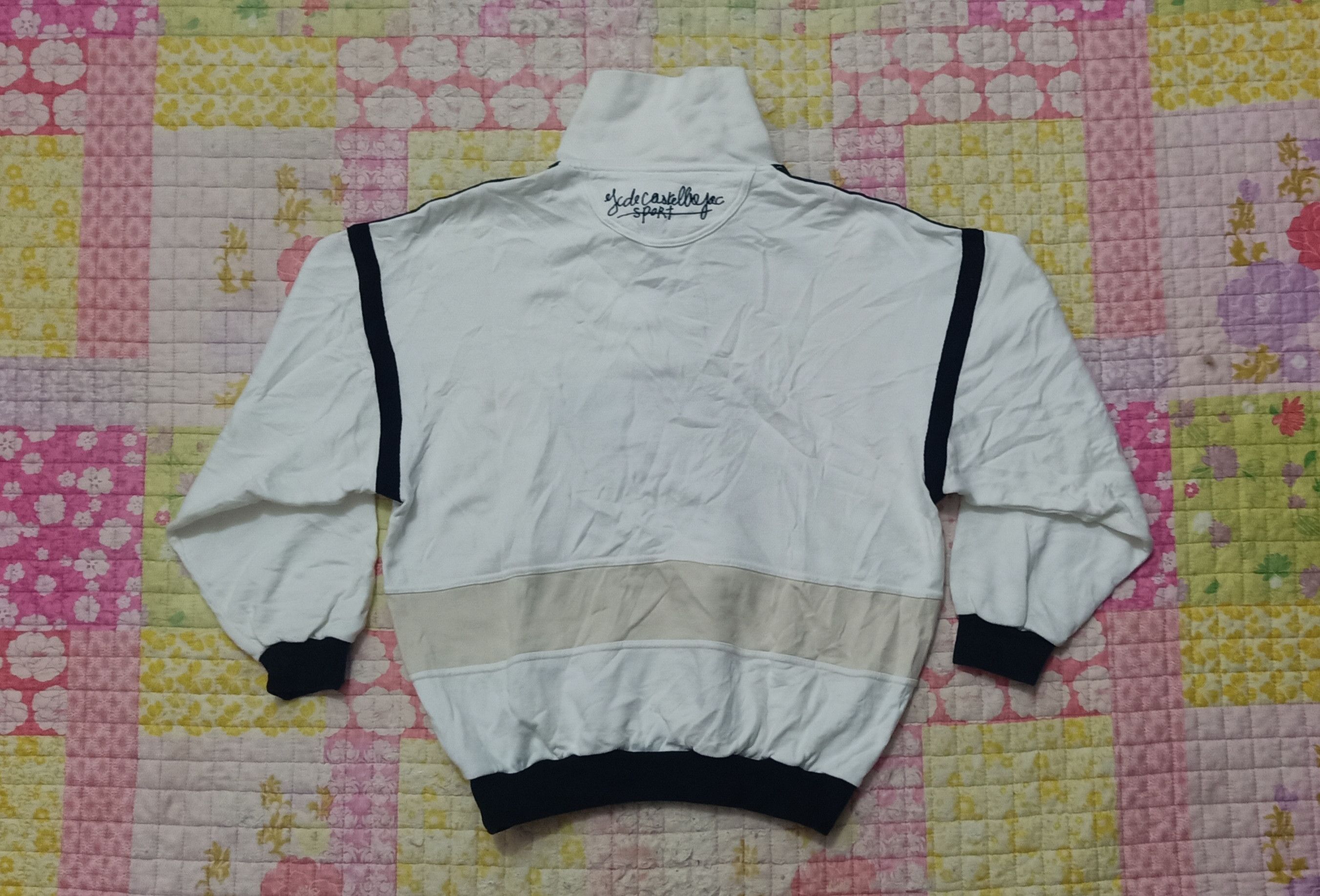 Art Comes First Rare‼️Jean Charles de Castlebajac Sports Sweatshirt Half Zip Size US M / EU 48-50 / 2 - 6 Thumbnail