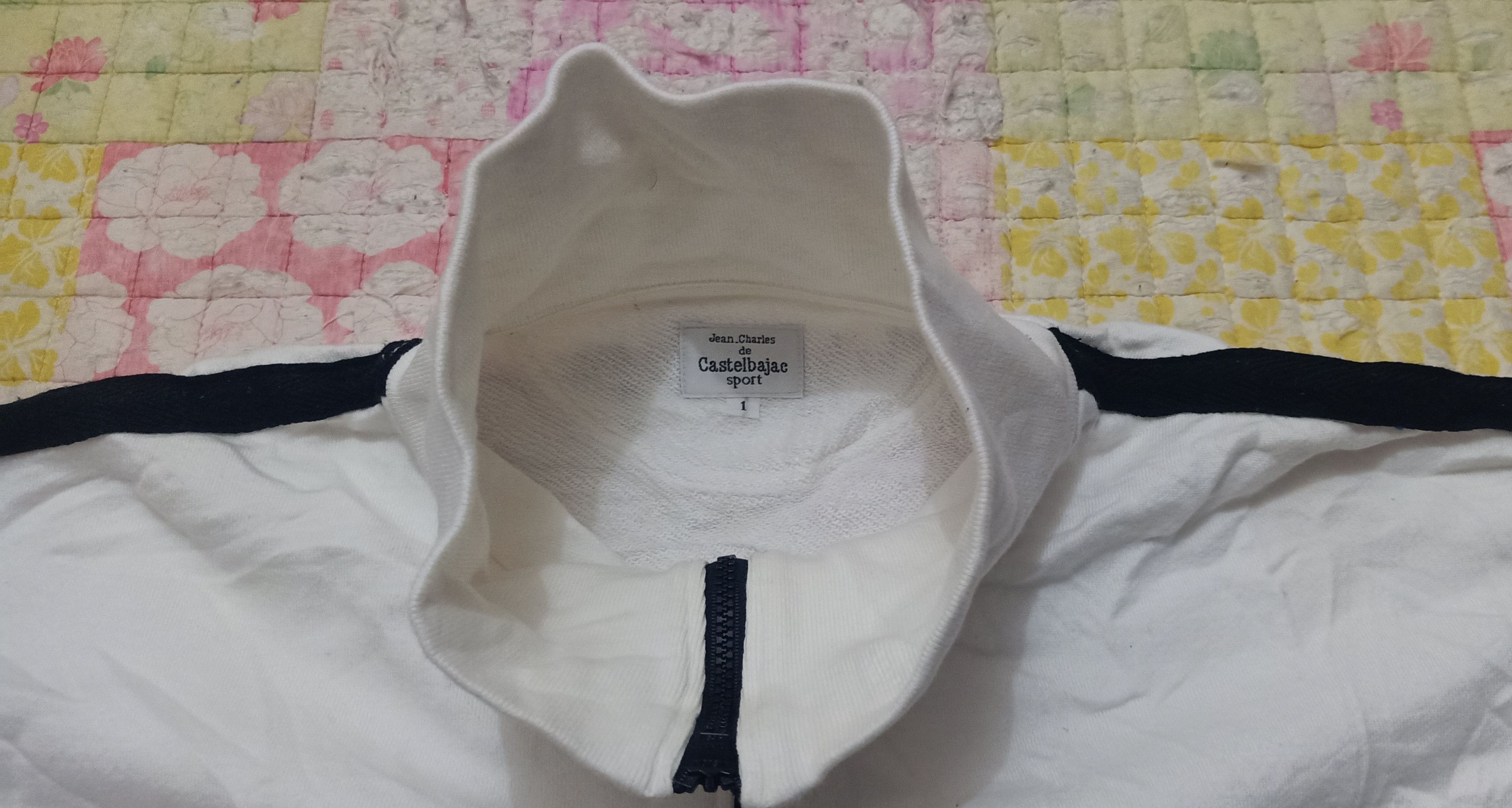 Art Comes First Rare‼️Jean Charles de Castlebajac Sports Sweatshirt Half Zip Size US M / EU 48-50 / 2 - 3 Thumbnail