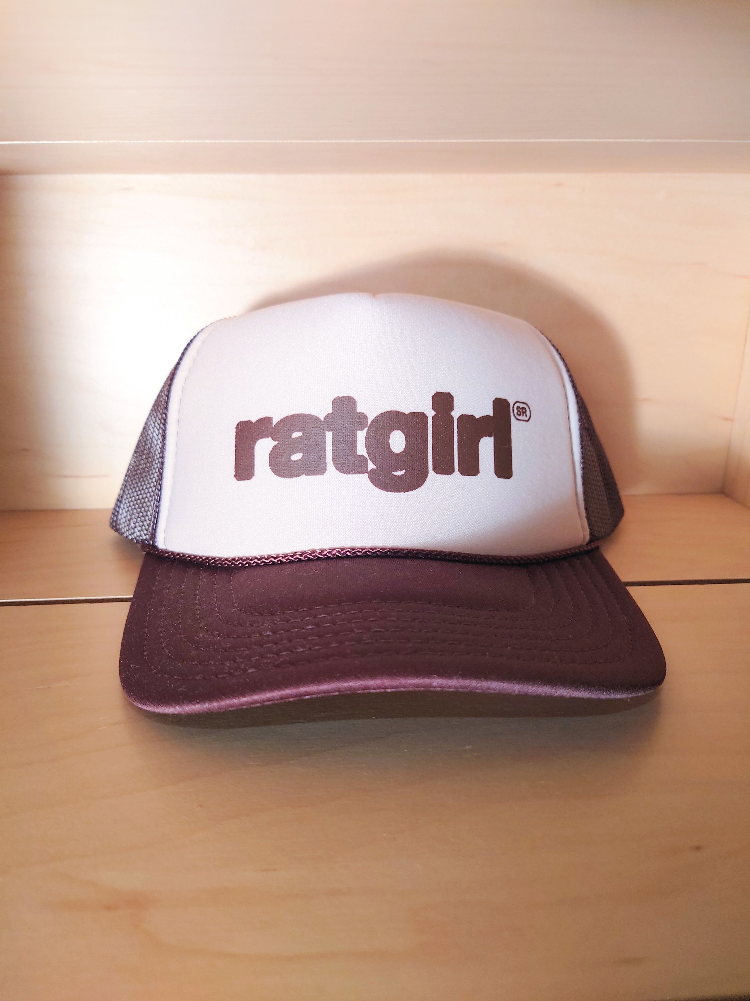 Stray Rats × Tyler The Creator Stray Rats Brown Rat Girl Trucker Hat ...