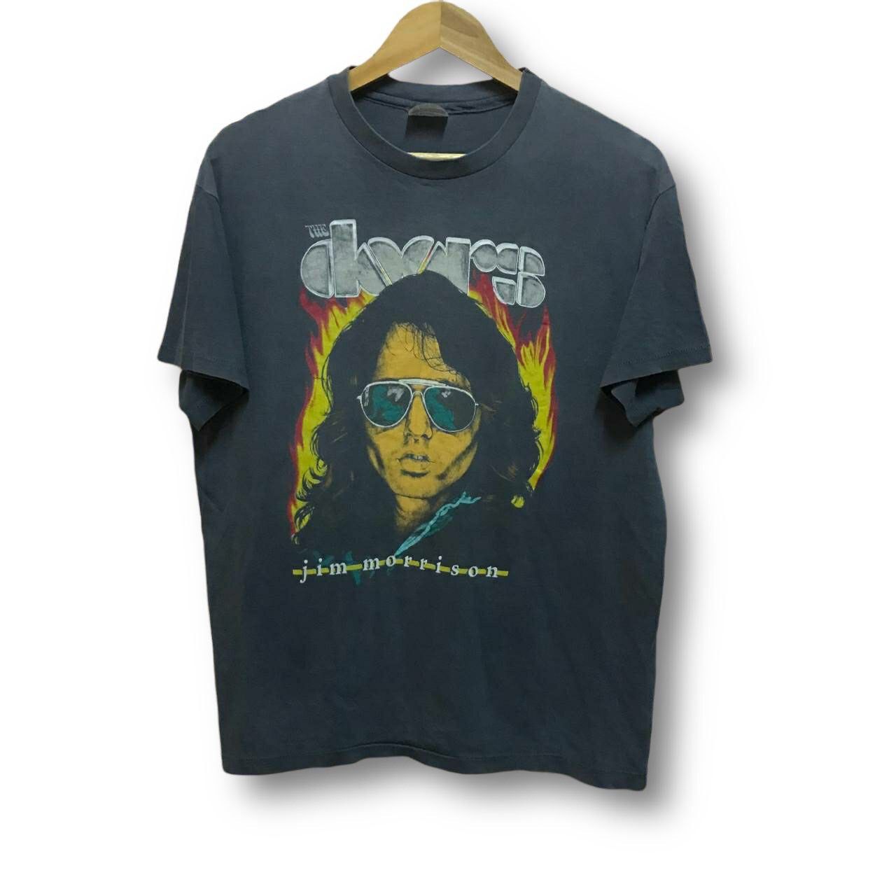 Band Tees × Vintage Vintage The Doors Jim Morrison T Shirt Size US L / EU 52-54 / 3 - 1 Thumbnail