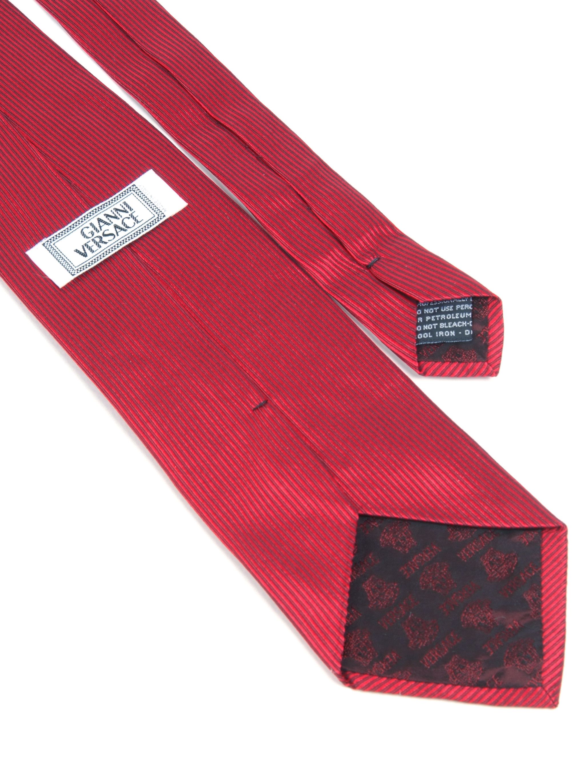 Versace × Vintage Lot of 7 Gianni Versace Medusa Vintage Silk Necktie Size ONE SIZE - 16 Thumbnail