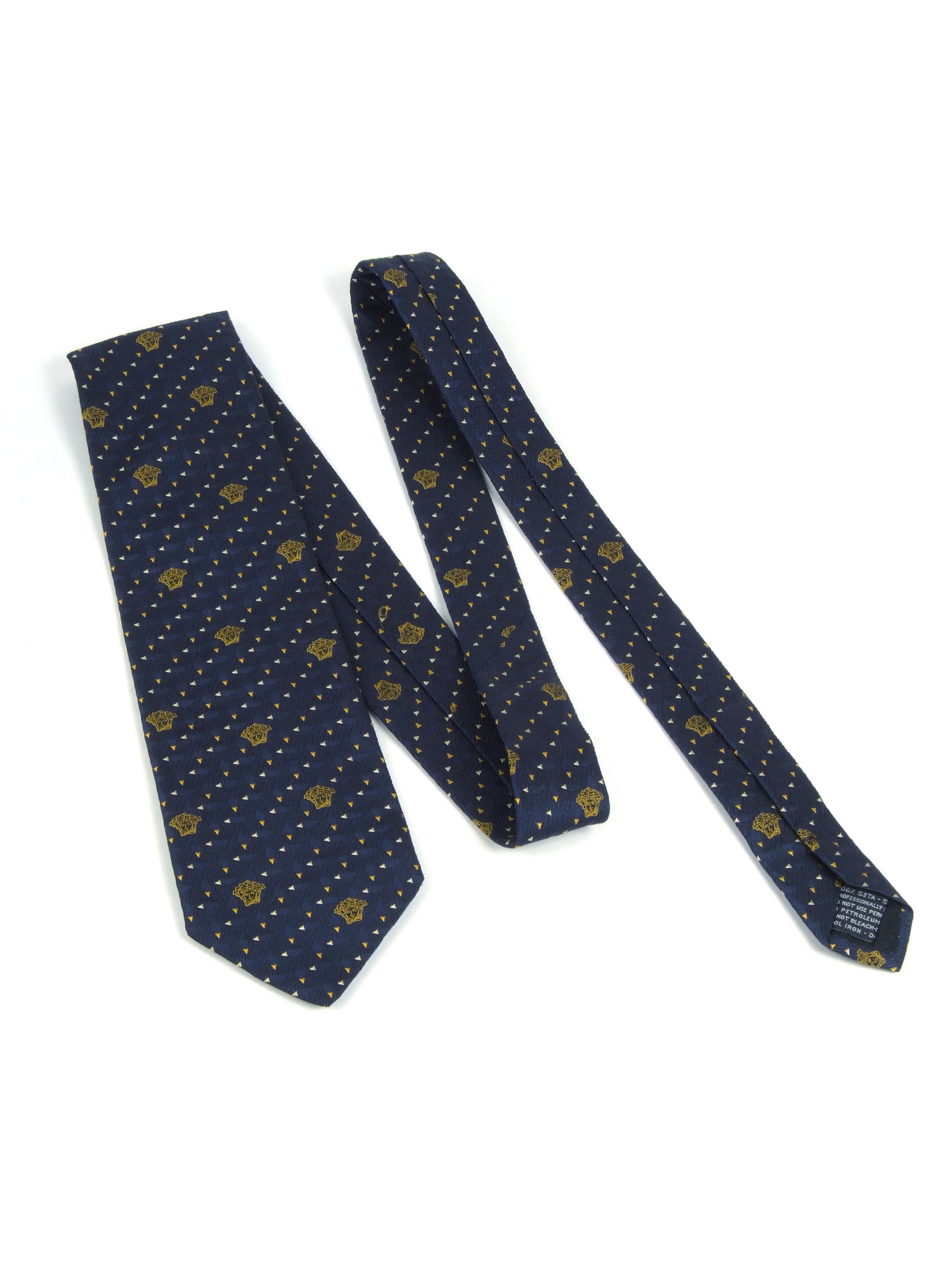 Versace × Vintage Lot of 7 Gianni Versace Medusa Vintage Silk Necktie Size ONE SIZE - 19 Thumbnail