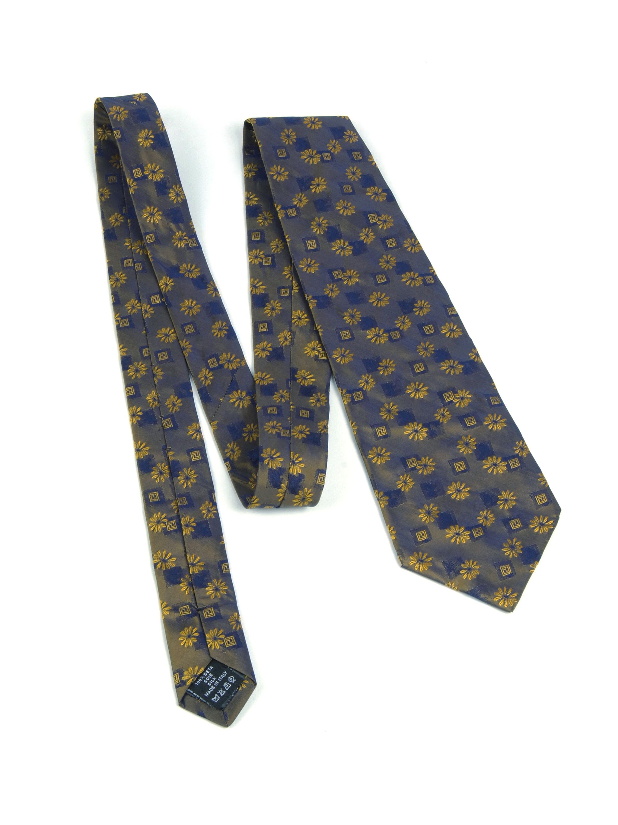 Versace × Vintage Lot of 7 Gianni Versace Medusa Vintage Silk Necktie Size ONE SIZE - 6 Thumbnail