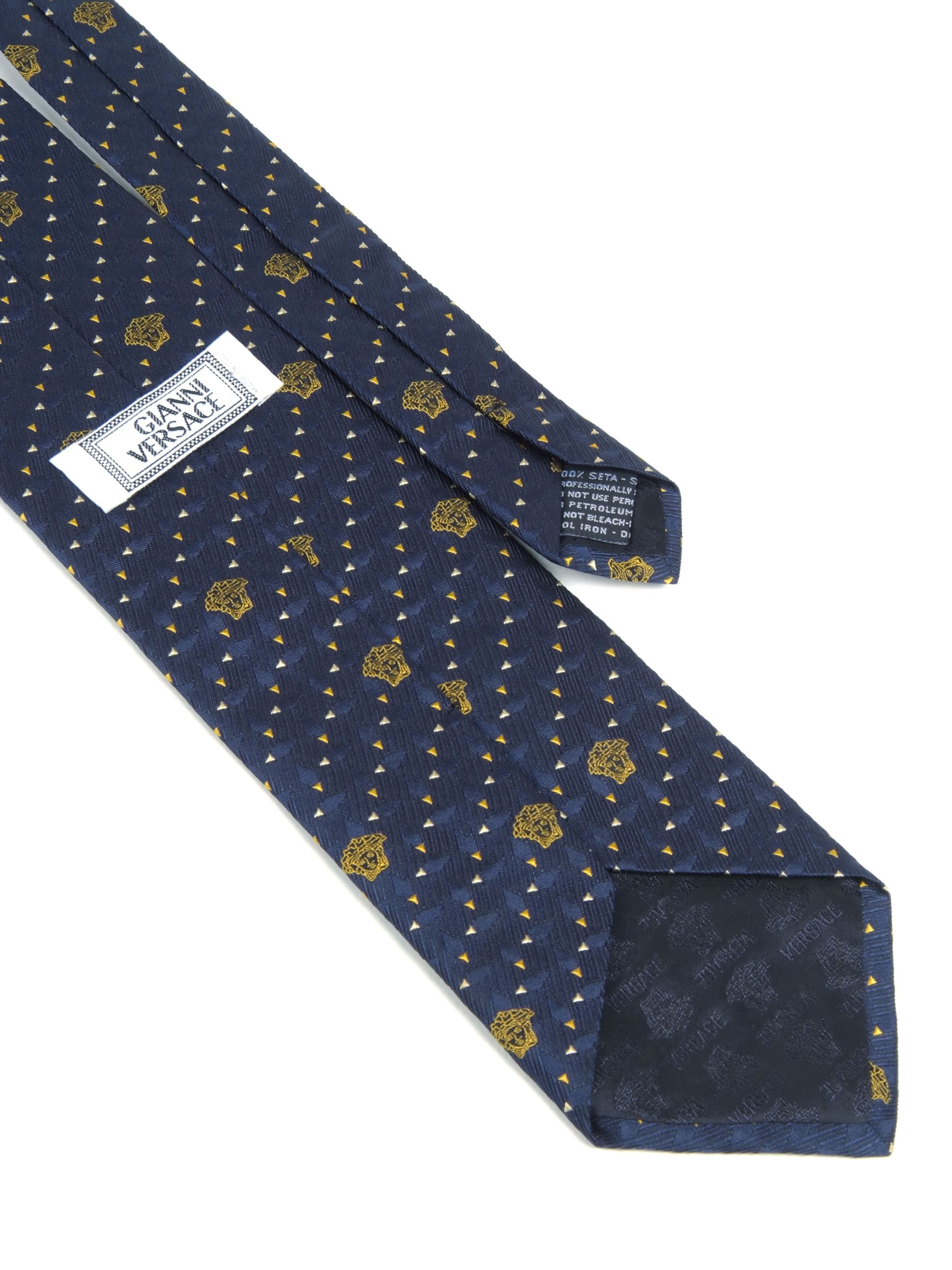 Versace × Vintage Lot of 7 Gianni Versace Medusa Vintage Silk Necktie Size ONE SIZE - 18 Thumbnail