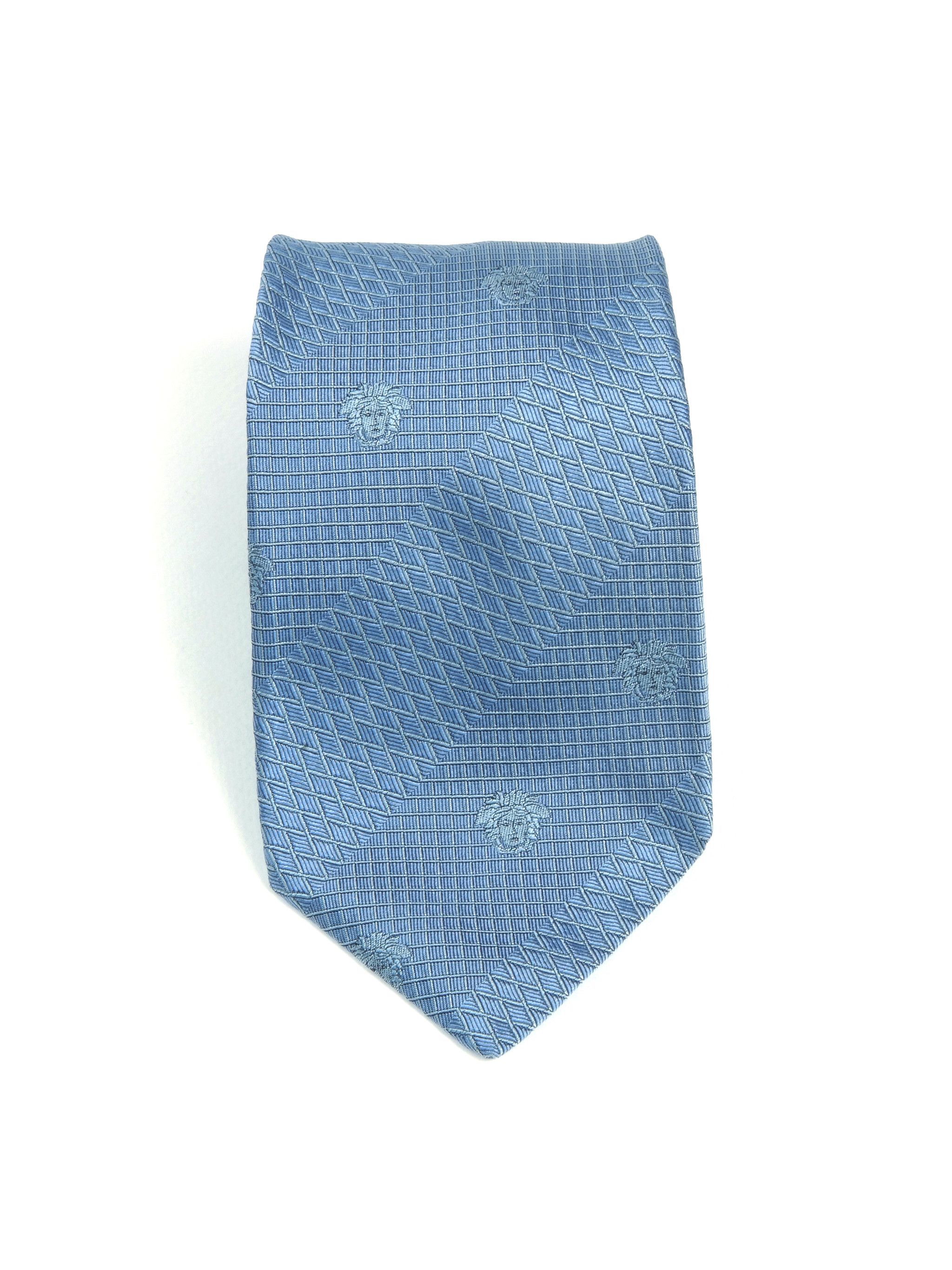 Versace × Vintage Lot of 7 Gianni Versace Medusa Vintage Silk Necktie Size ONE SIZE - 4 Thumbnail