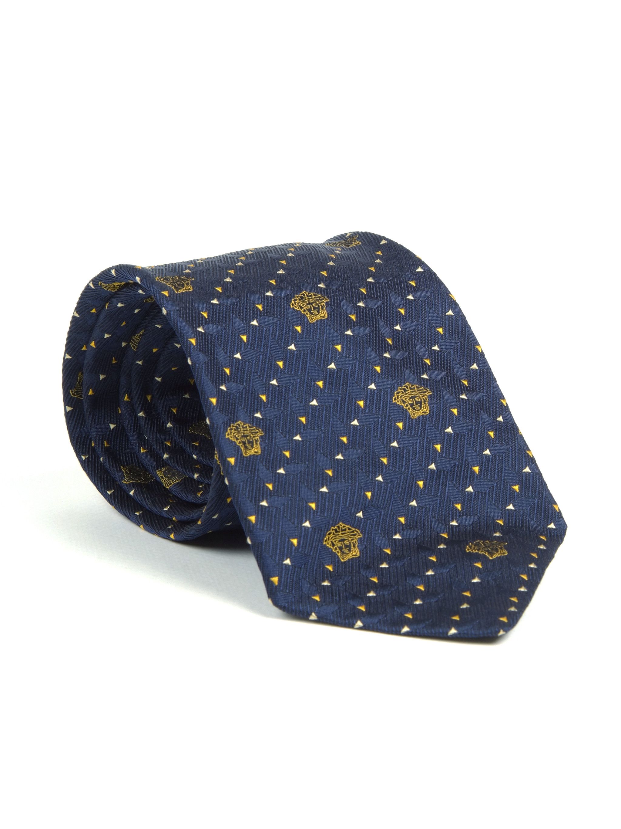 Versace × Vintage Lot of 7 Gianni Versace Medusa Vintage Silk Necktie Size ONE SIZE - 20 Thumbnail