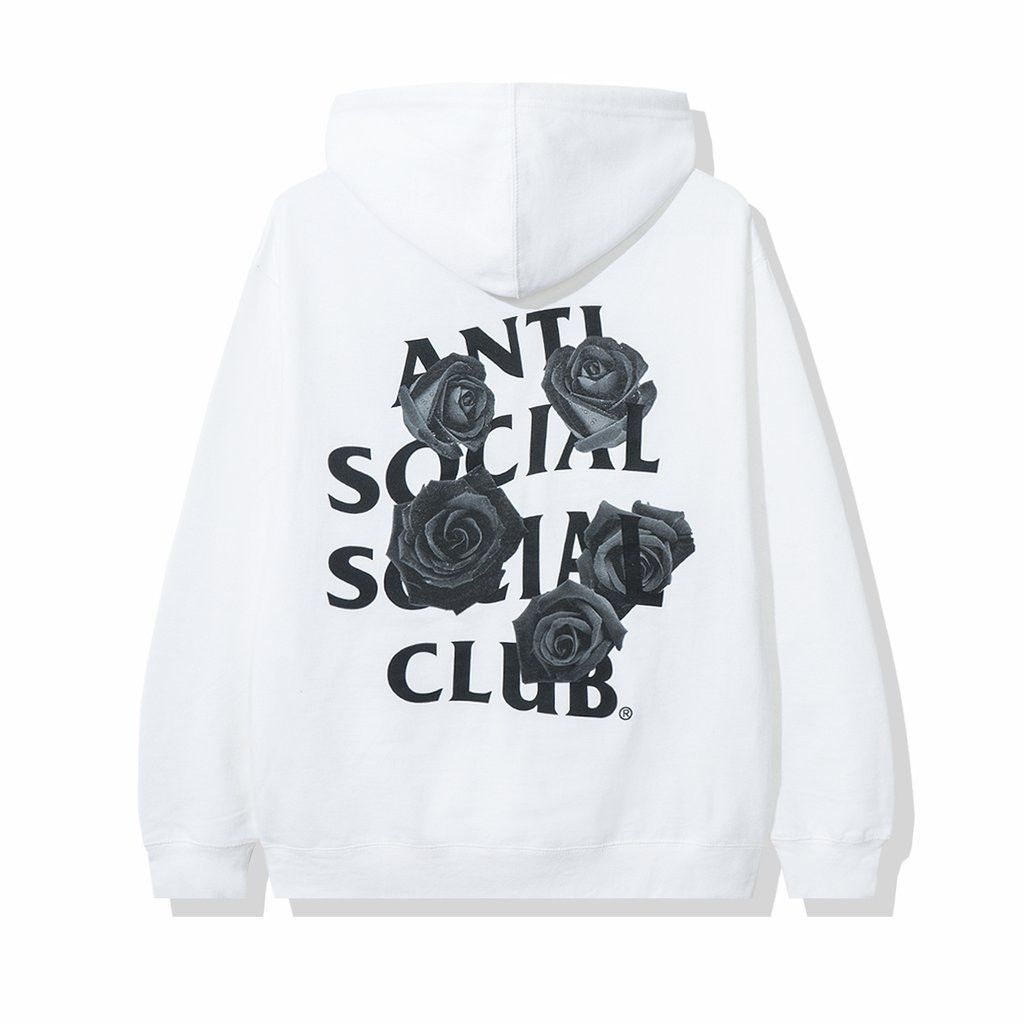DS ASSC Rose Logo Bat Emoji White Hoodie BAPE KITH MagOC