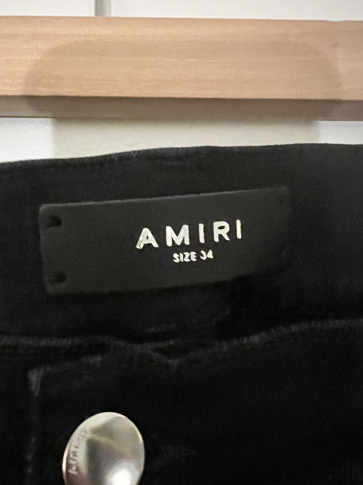Amiri Black Amiri Cherub Denim Jeans Size US 34 / EU 50 - 5 Thumbnail