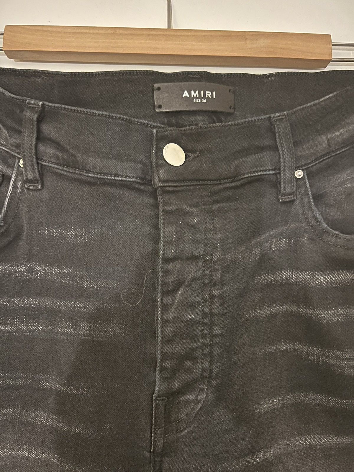 Amiri Black Amiri Cherub Denim Jeans Size US 34 / EU 50 - 4 Thumbnail