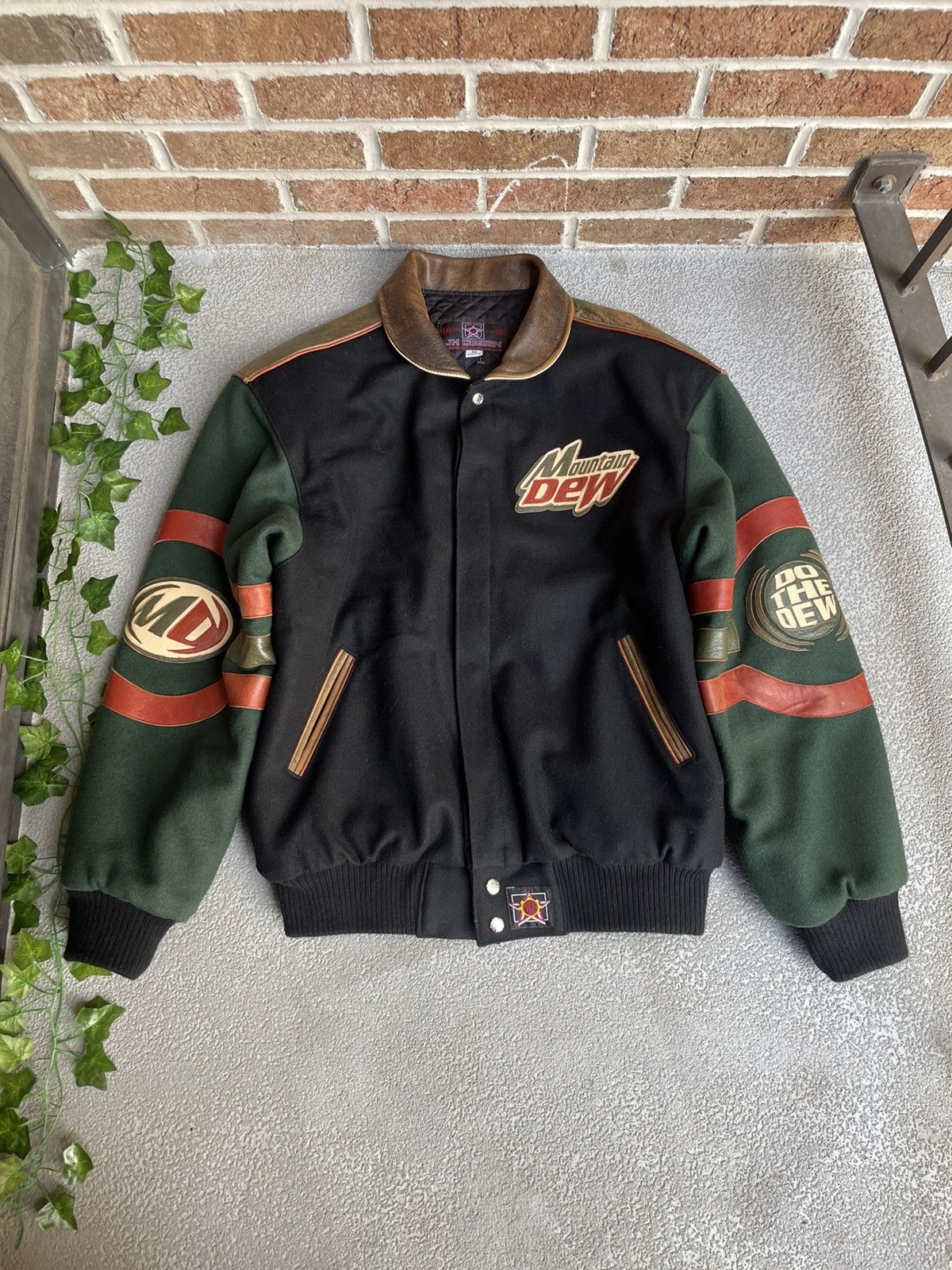 Vintage Vintage Jeff Hamilton Mountain Dew Racing Jacket Grailed