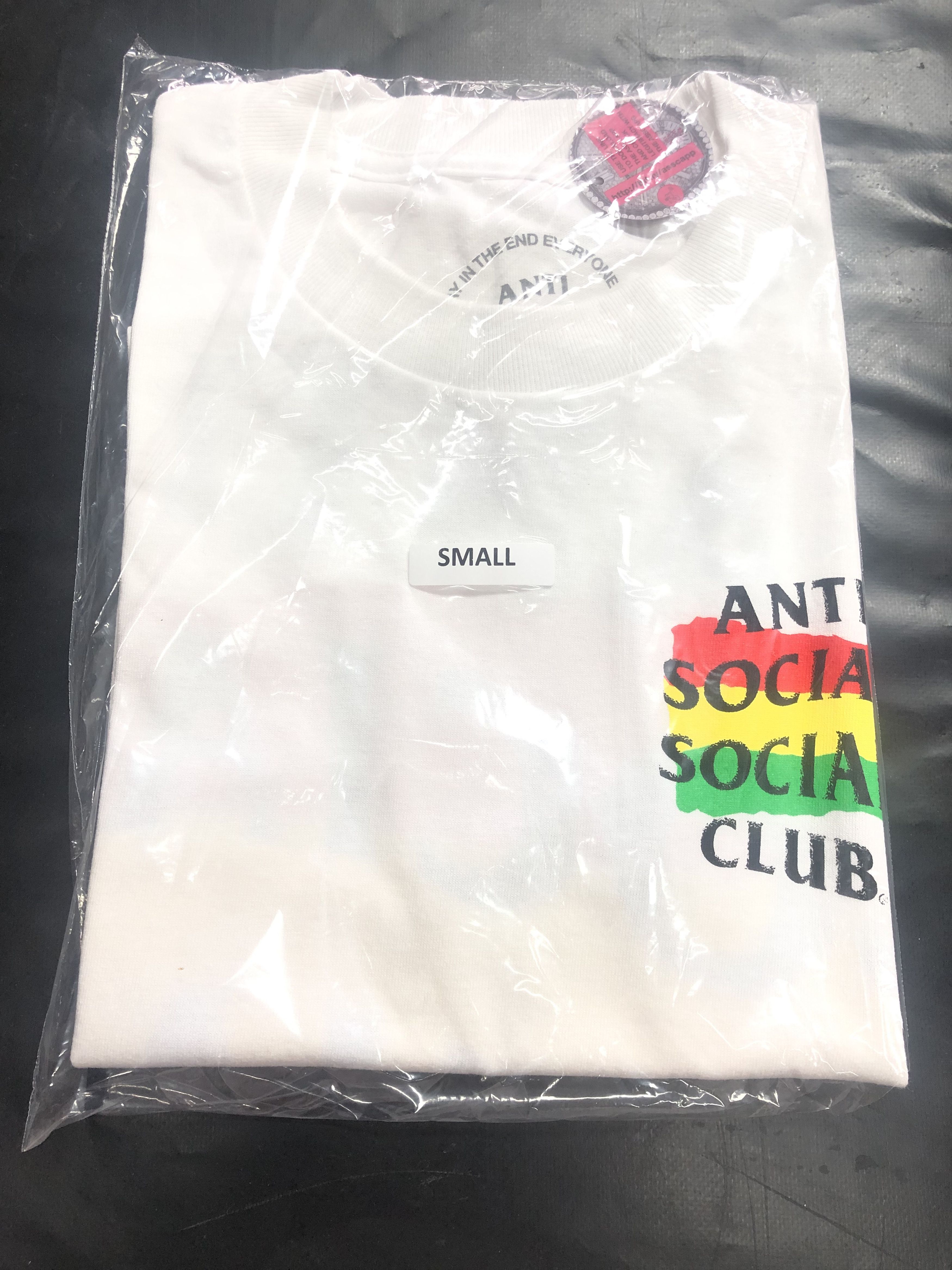 Anti Social Social Club DS WEEKLY Black ASSC Bobsled White Tee BAPE KITH FTP FOG CDG Size US S / EU 44-46 / 1 - 2 Thumbnail