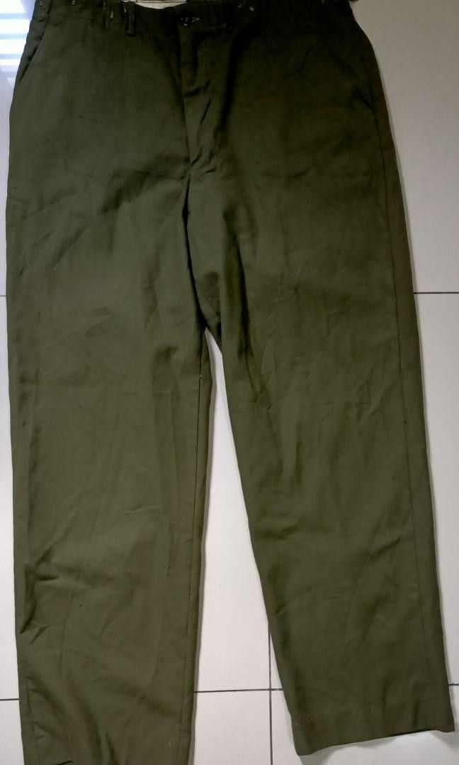 Troop × Vintage Vintage 1951 Us Army Wool Field Pants M1951 Troopers Size US 37 - 2 Thumbnail