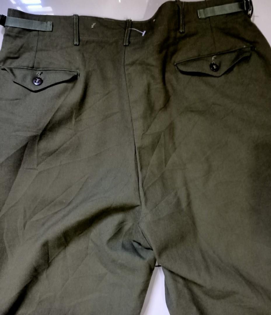 Troop × Vintage Vintage 1951 Us Army Wool Field Pants M1951 Troopers Size US 37 - 4 Thumbnail